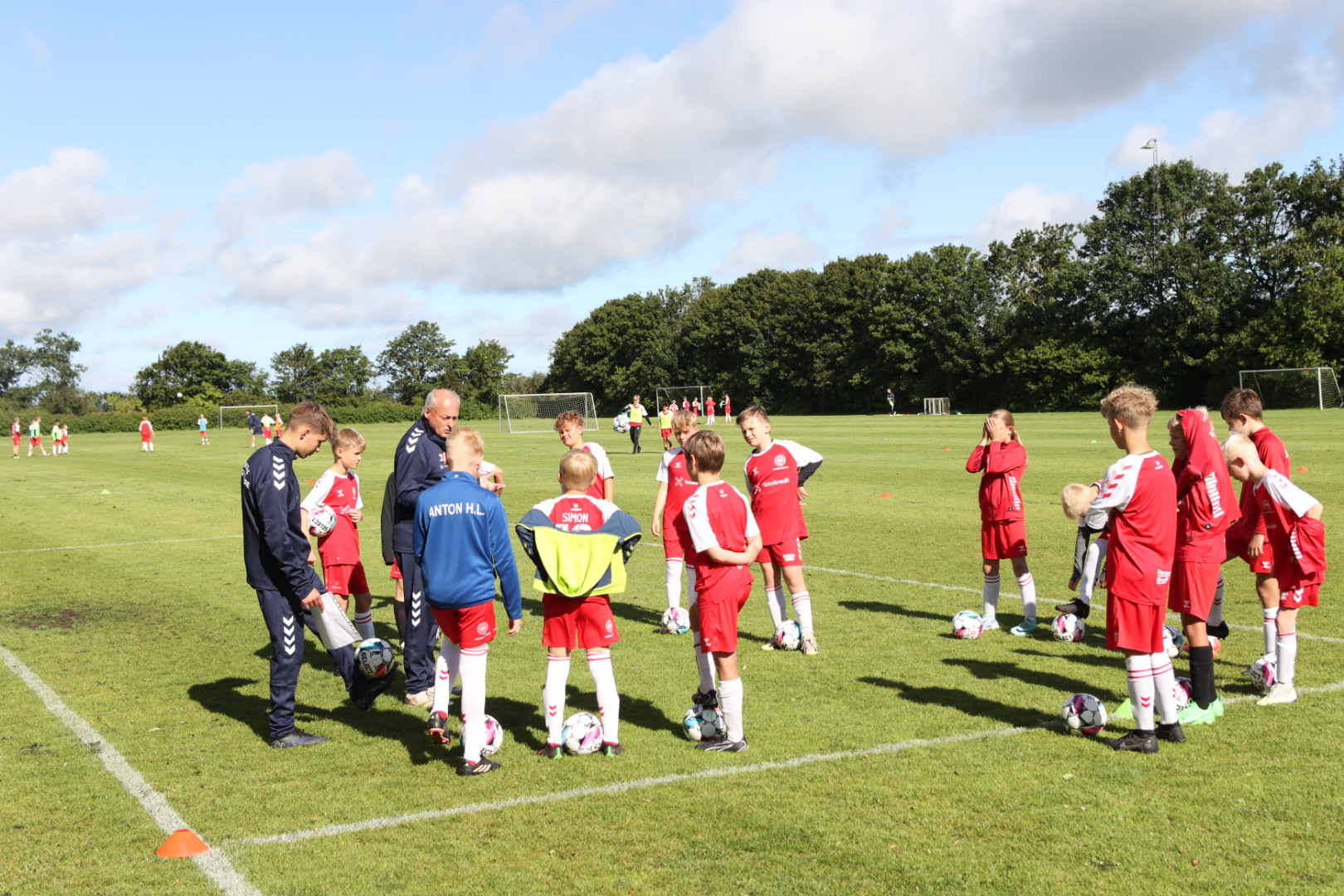 Startskud på DBU fodboldskole i Outrup