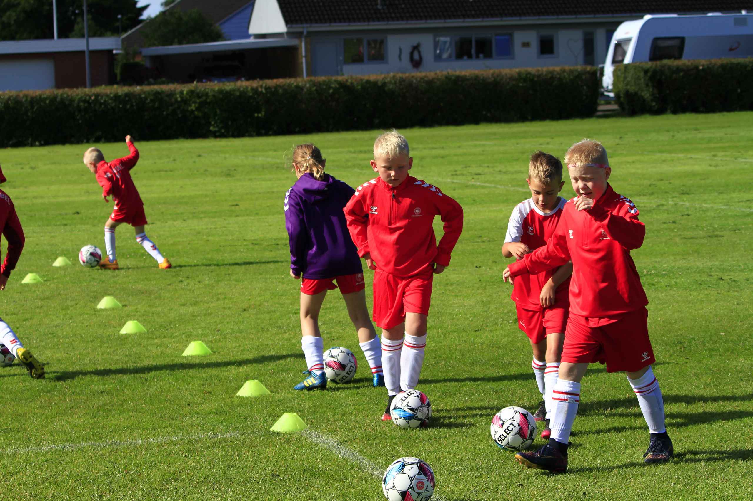 Startskud på DBU fodboldskole i Outrup