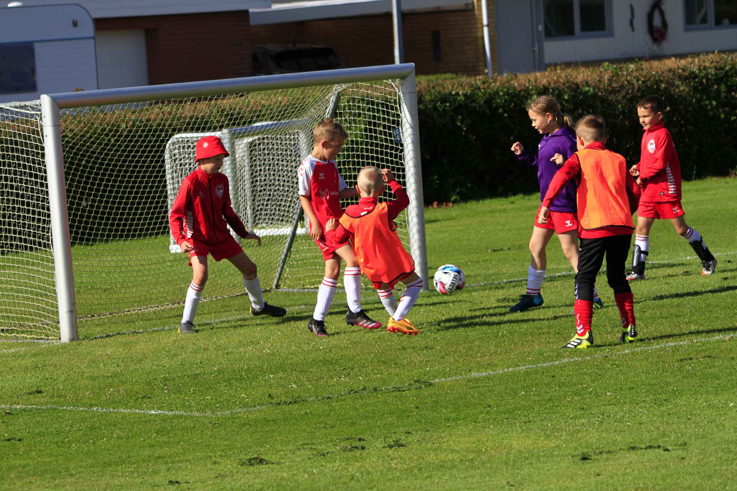 Startskud på DBU fodboldskole i Outrup
