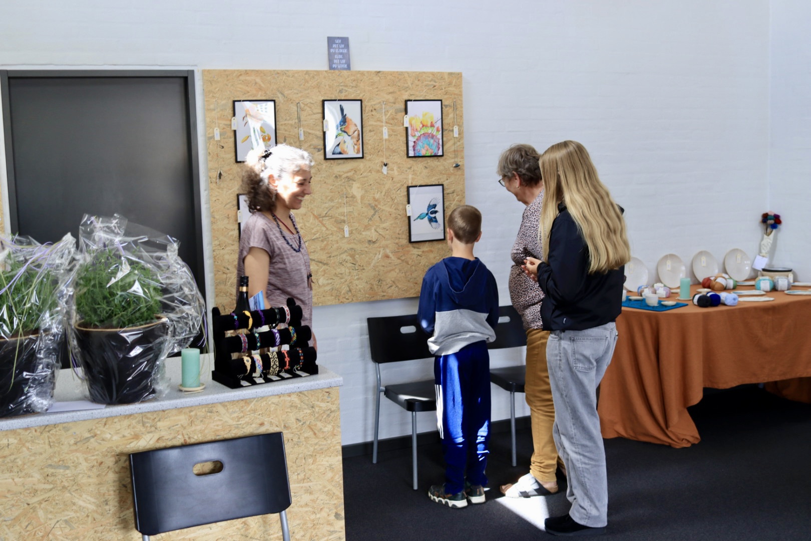 Ny garn- og kunstbutik åbnet i Outrup