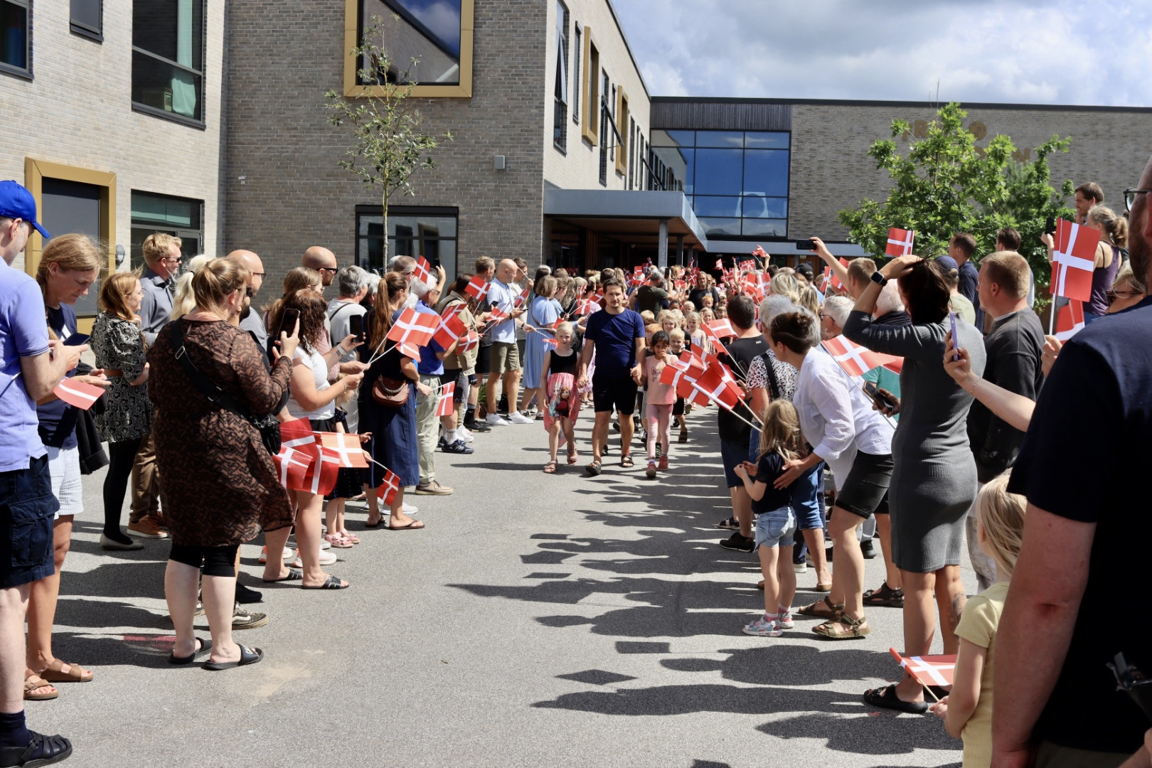 Ferie og udklapning på Frello Skolen