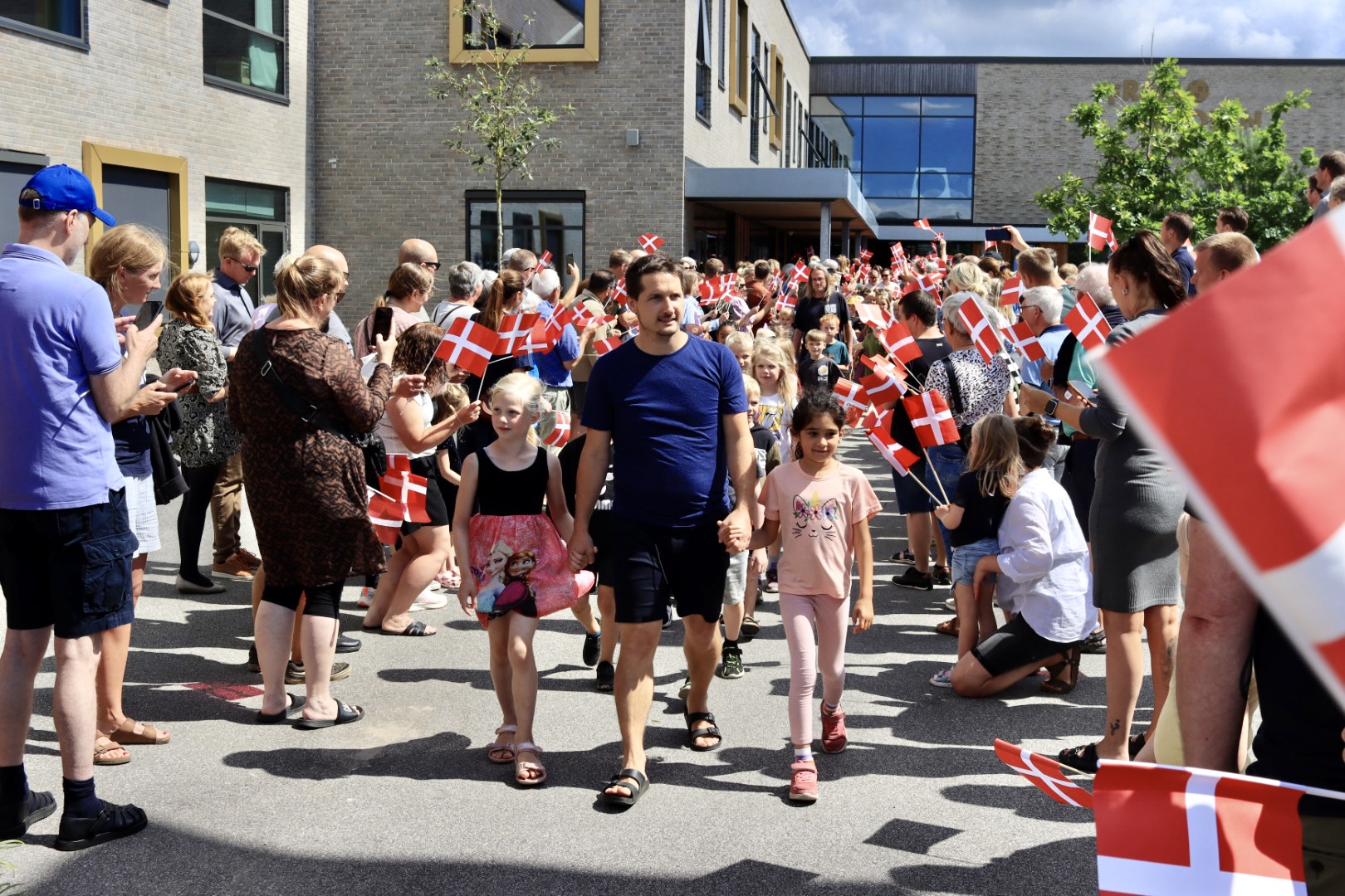 Ferie og udklapning på Frello Skolen