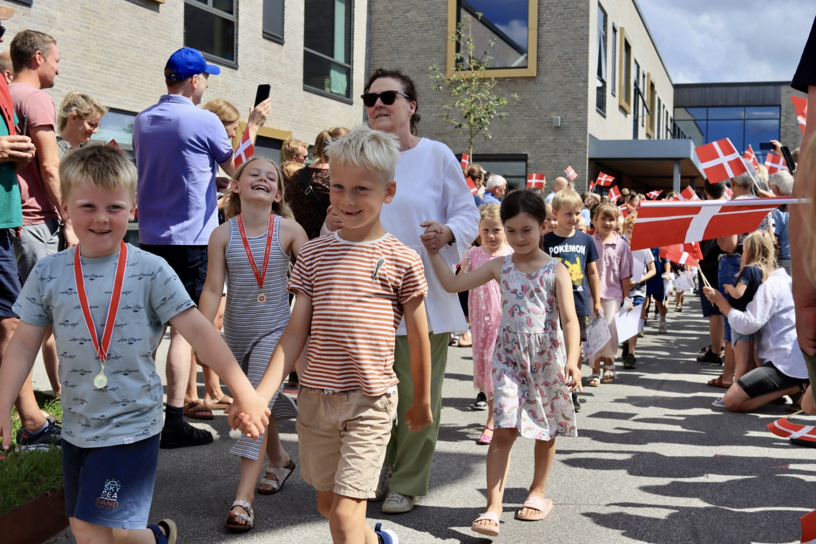 Ferie og udklapning på Frello Skolen