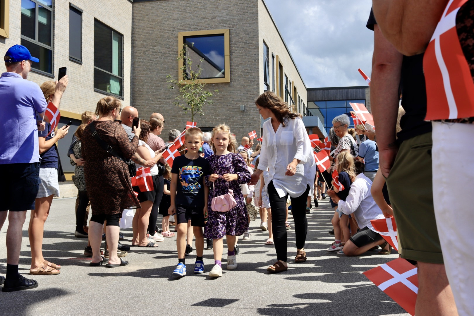 Ferie og udklapning på Frello Skolen