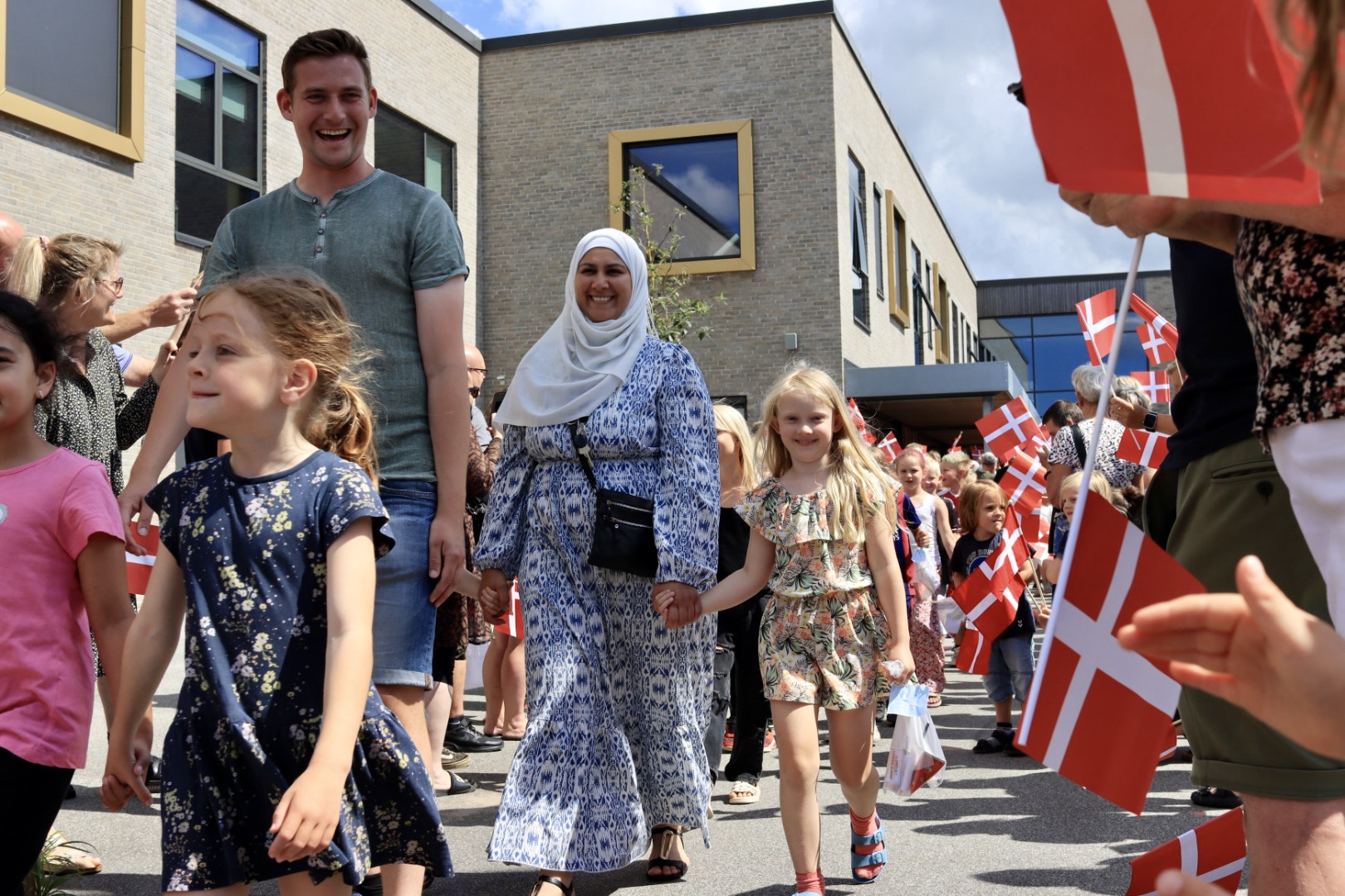 Ferie og udklapning på Frello Skolen