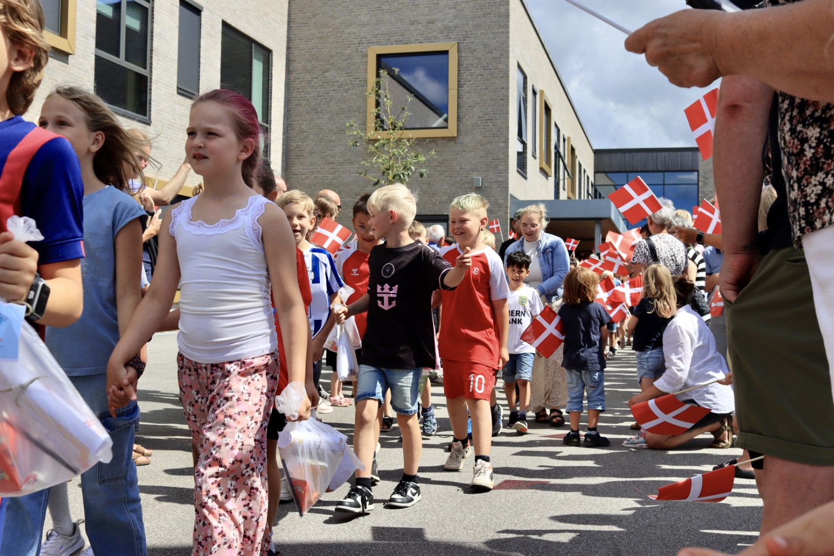 Ferie og udklapning på Frello Skolen