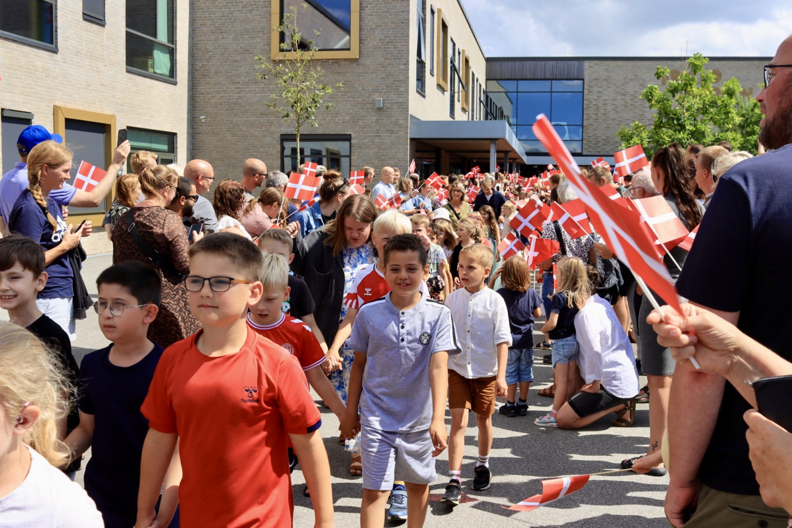 Ferie og udklapning på Frello Skolen