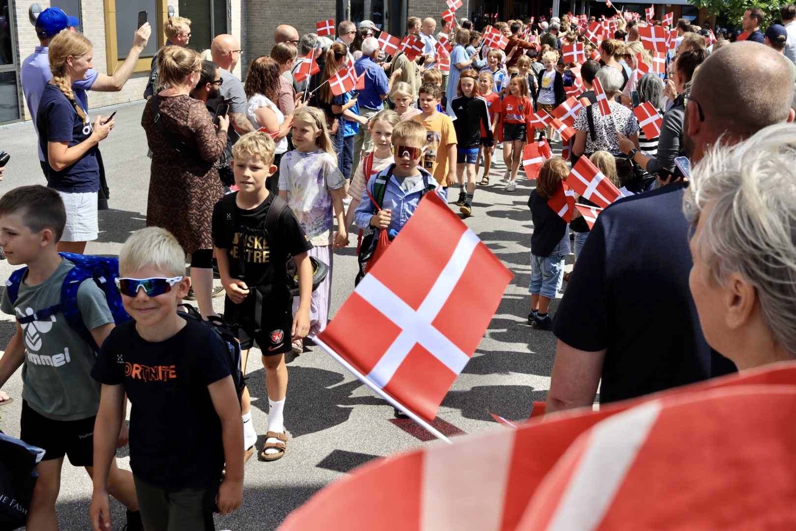 Ferie og udklapning på Frello Skolen