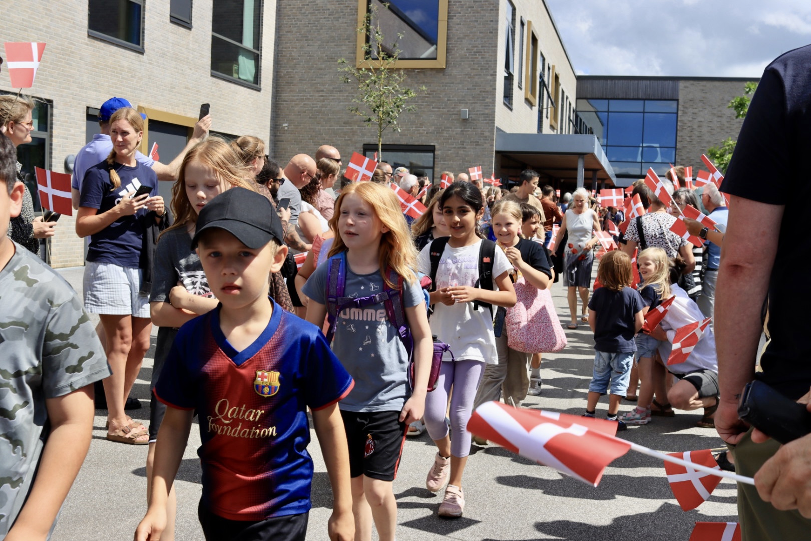 Ferie og udklapning på Frello Skolen