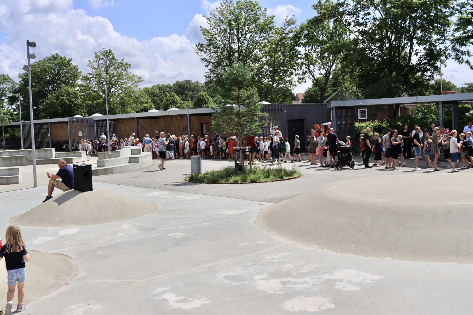 Ferie og udklapning på Frello Skolen