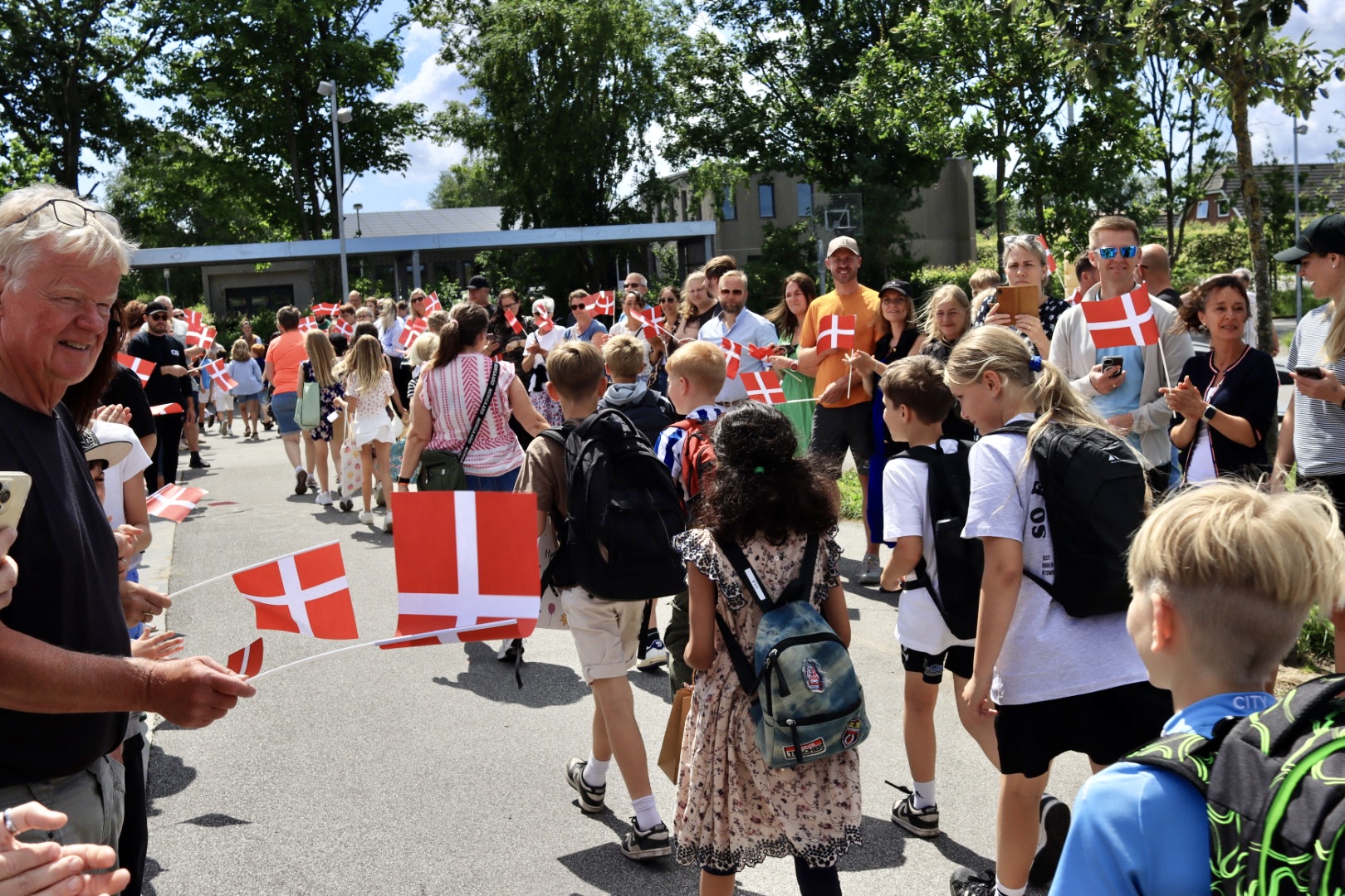 Ferie og udklapning på Frello Skolen