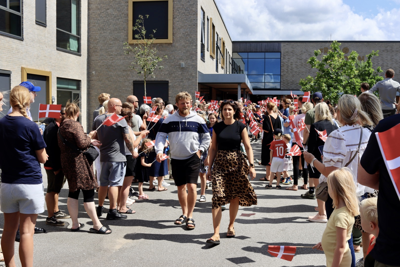 Ferie og udklapning på Frello Skolen