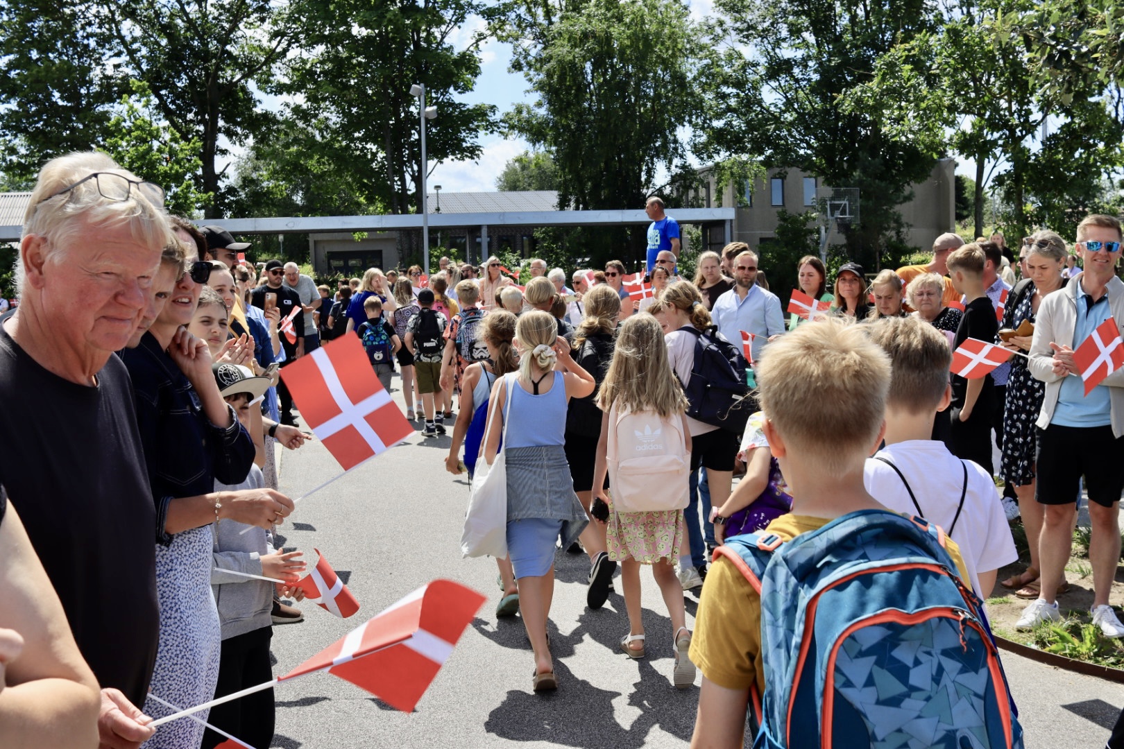 Ferie og udklapning på Frello Skolen