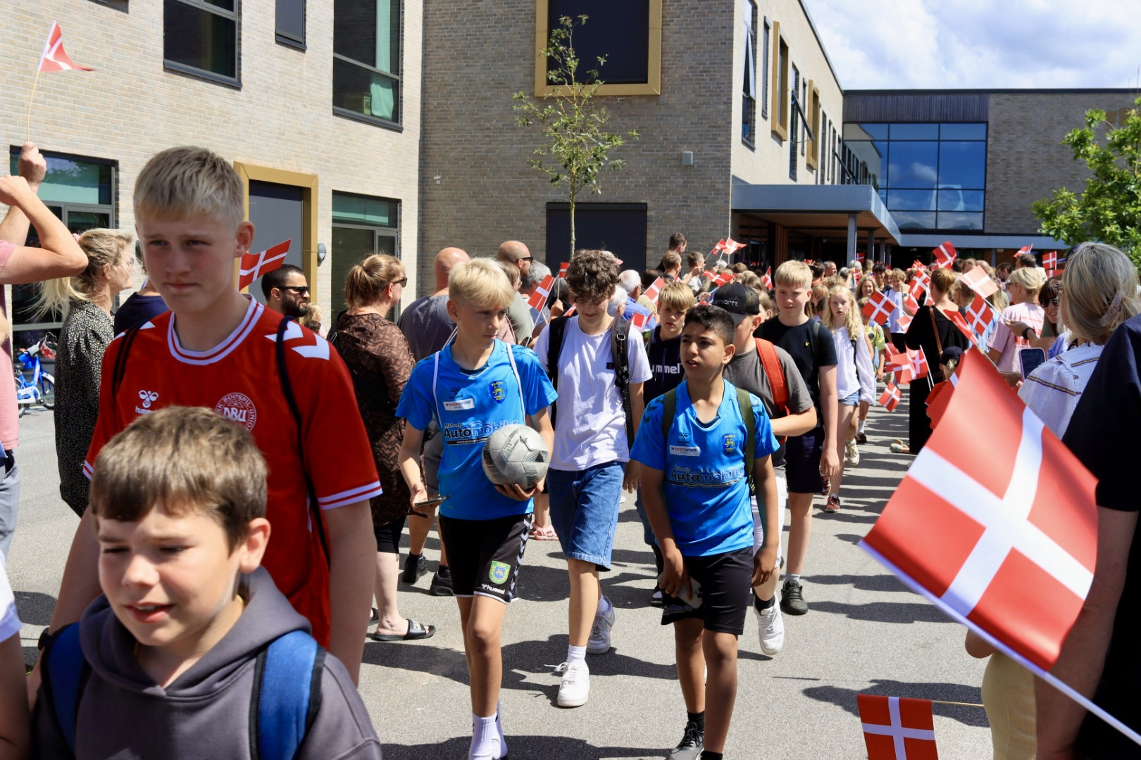 Ferie og udklapning på Frello Skolen