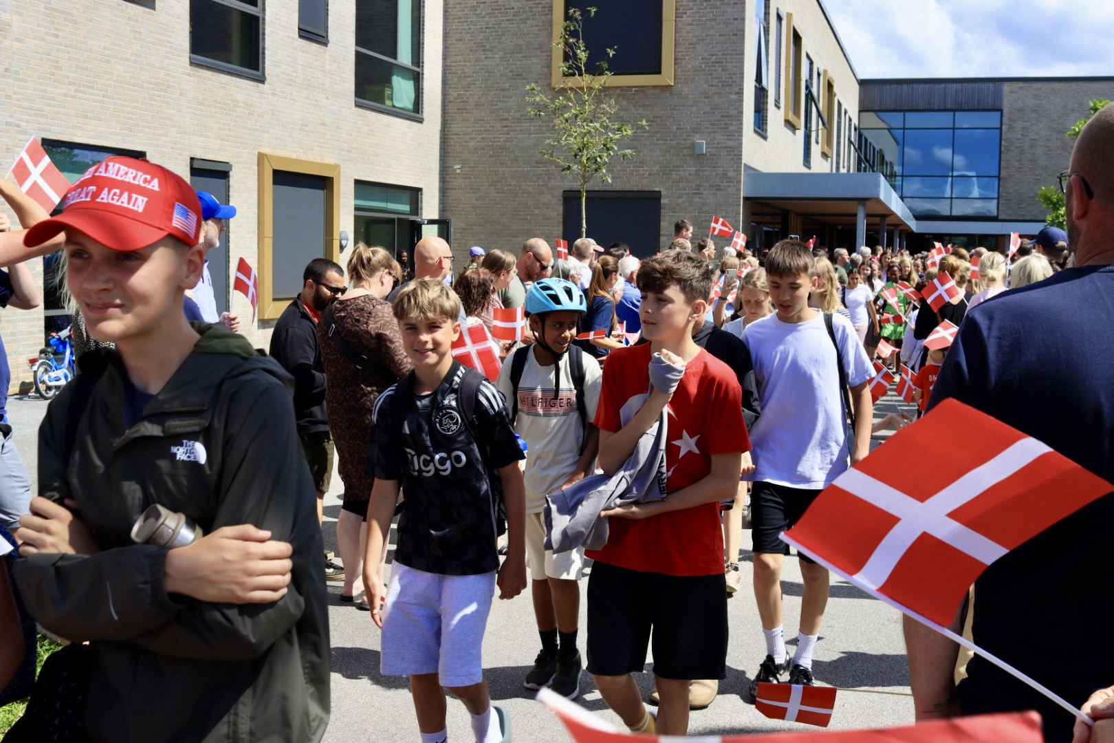 Ferie og udklapning på Frello Skolen