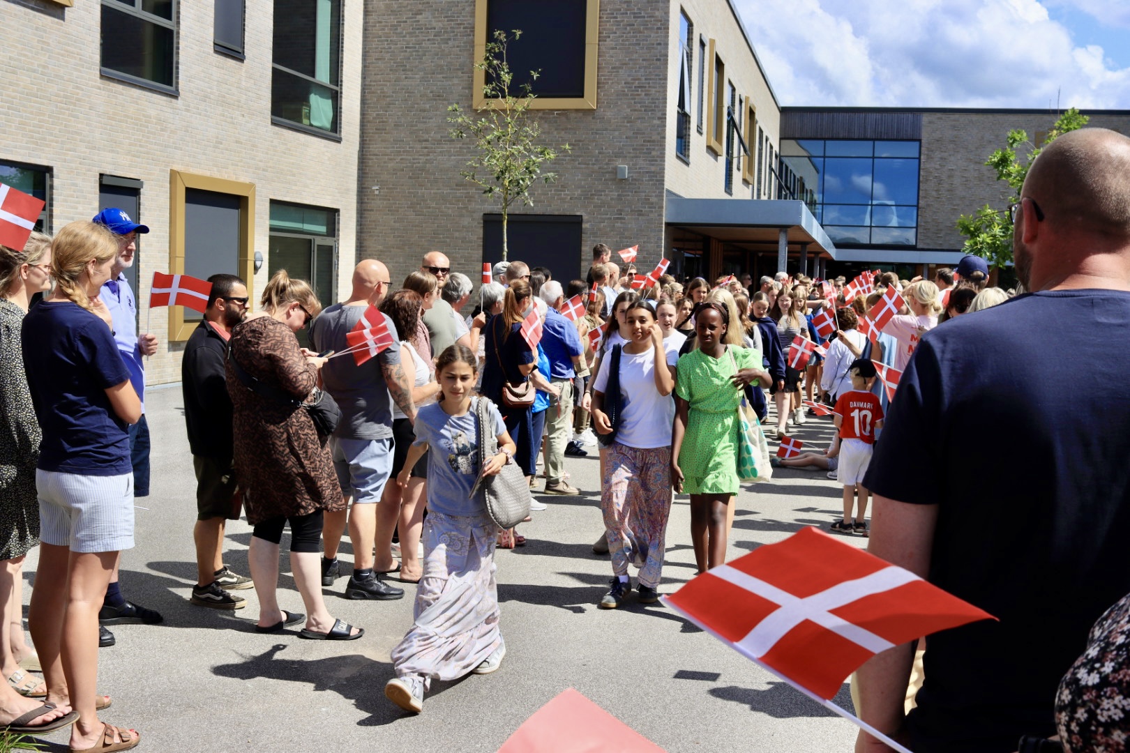Ferie og udklapning på Frello Skolen