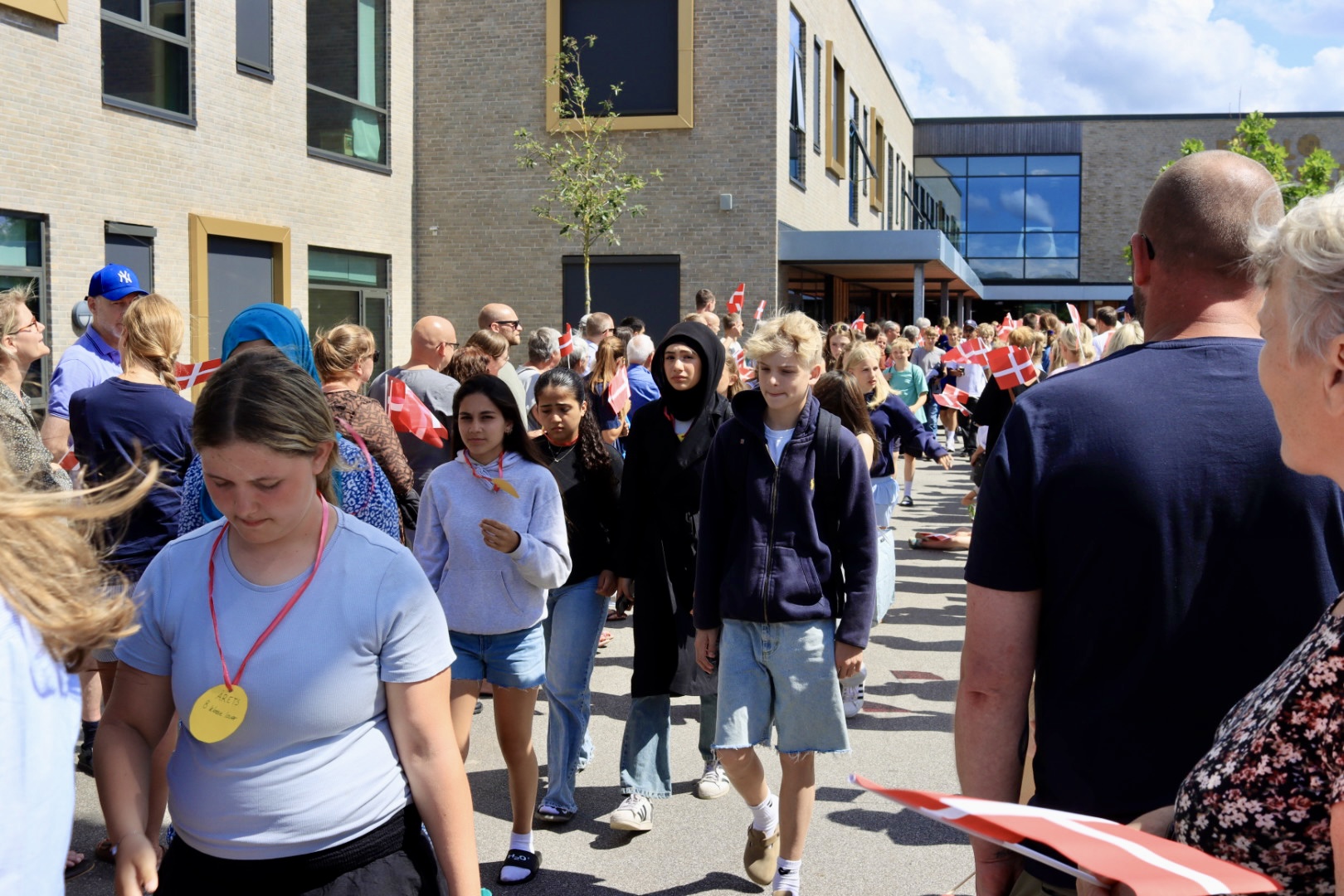Ferie og udklapning på Frello Skolen