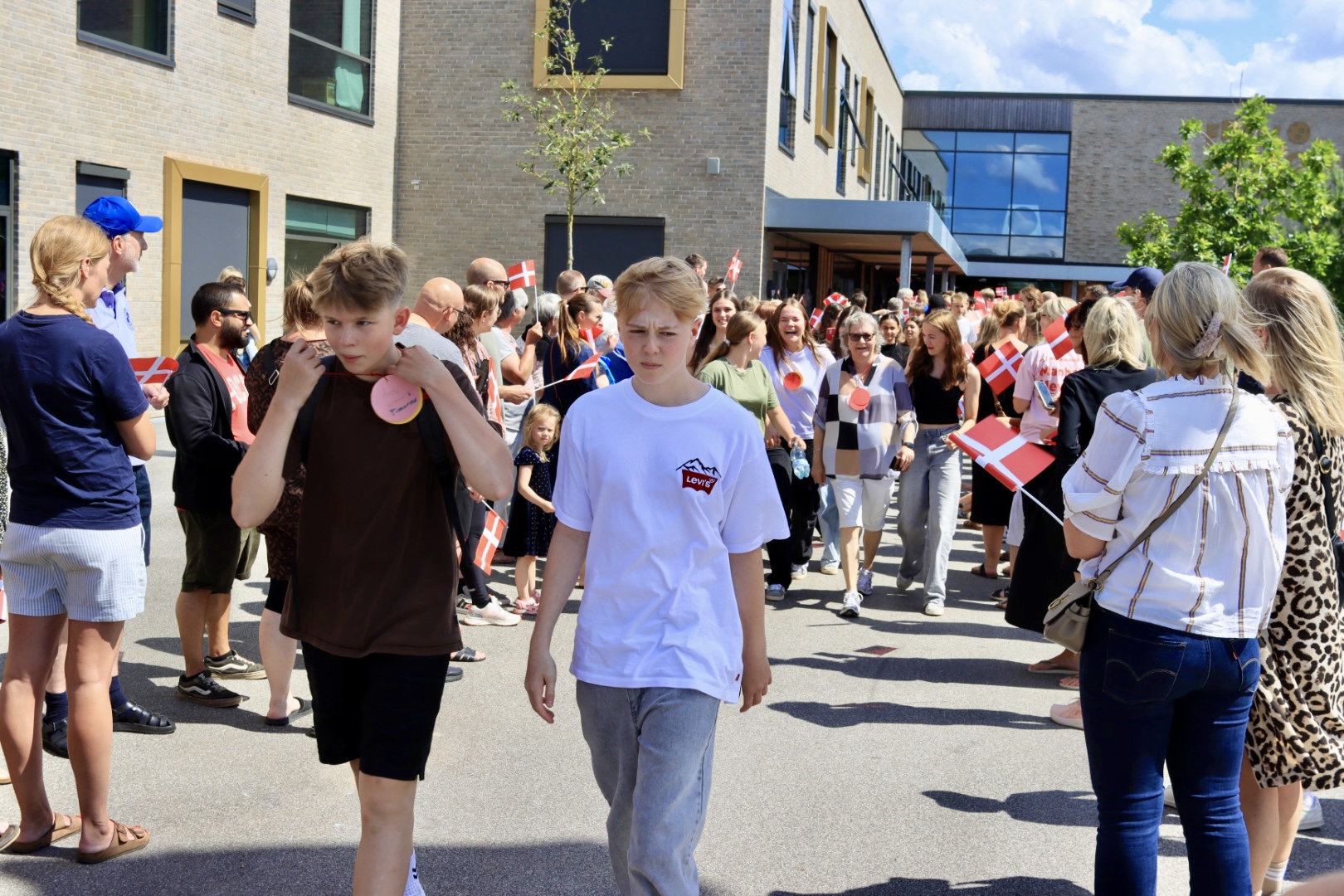 Ferie og udklapning på Frello Skolen