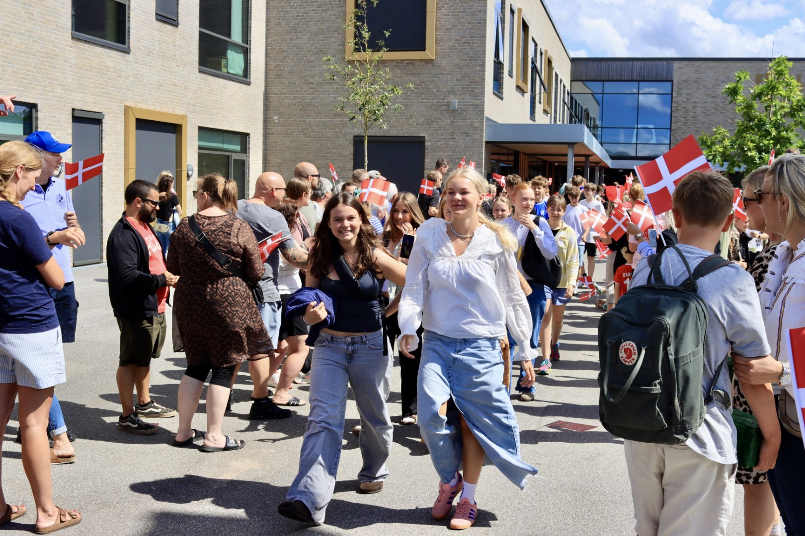 Ferie og udklapning på Frello Skolen
