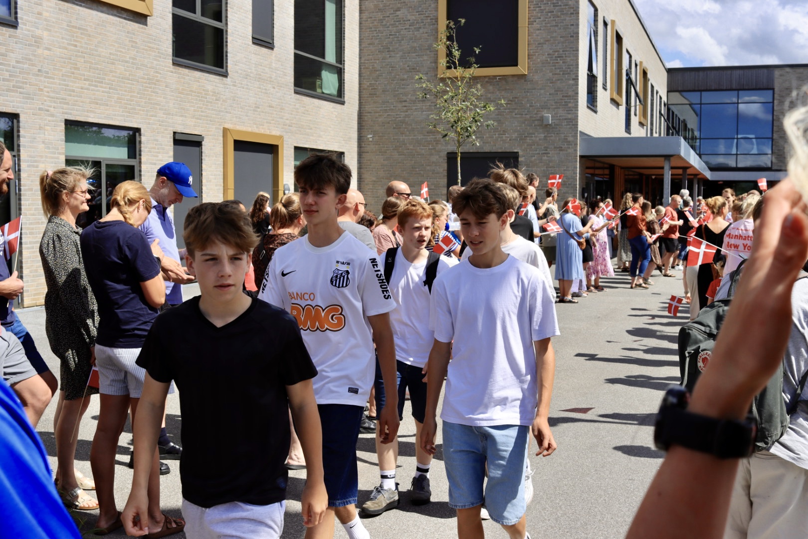 Ferie og udklapning på Frello Skolen