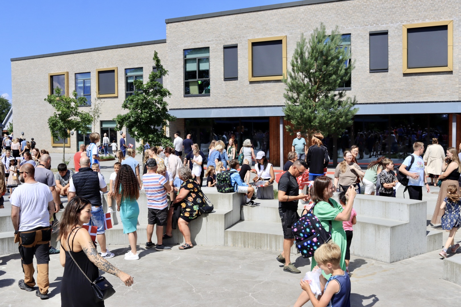 Ferie og udklapning på Frello Skolen