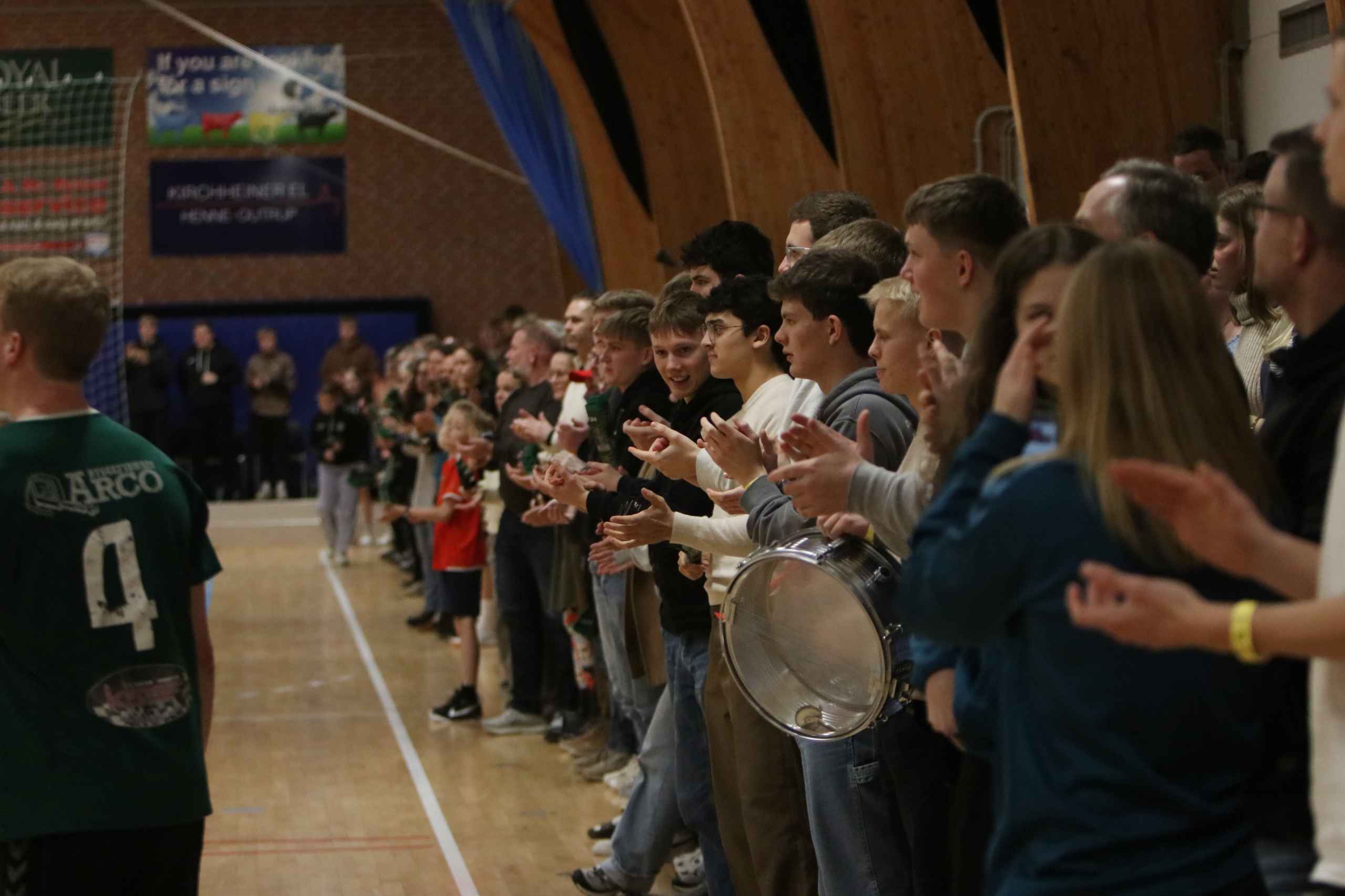 Blåbjerg HK  fejrer håndboldfest trods nederlag
