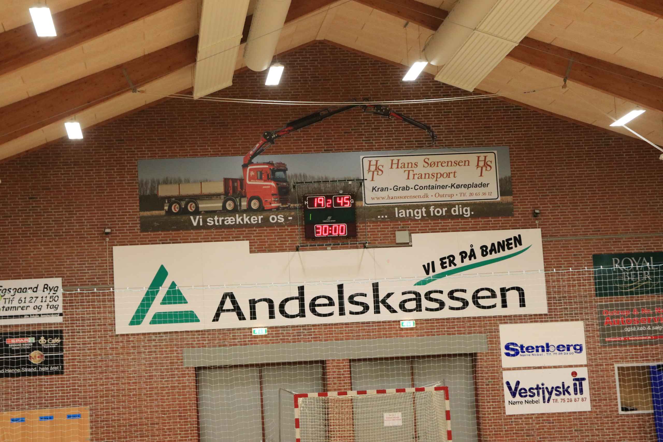 Blåbjerg HK  fejrer håndboldfest trods nederlag
