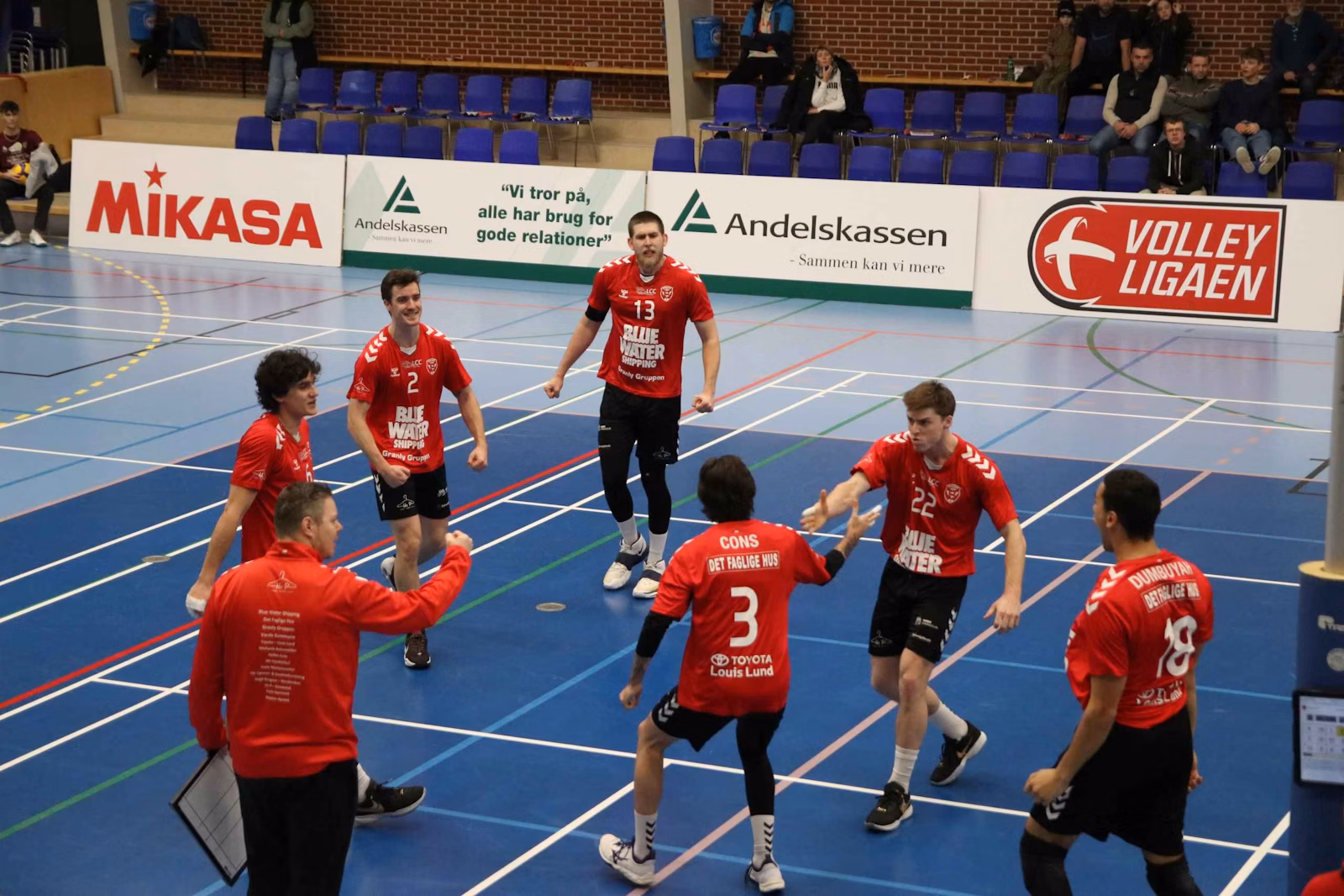 Nordenskov UIF Volley triumferer over Ikast