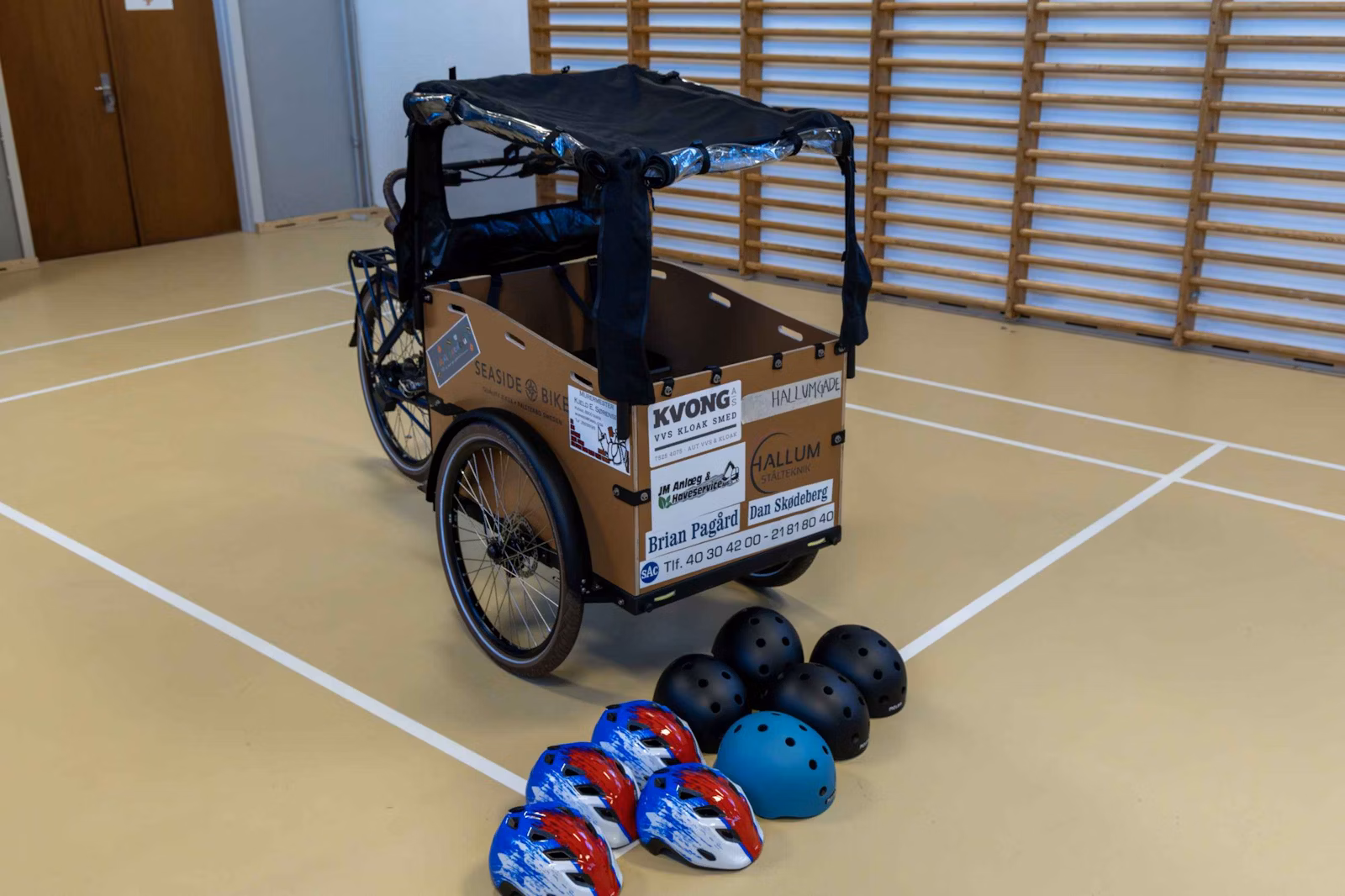Ny Ladcykel sponsoreret til Børnehuset