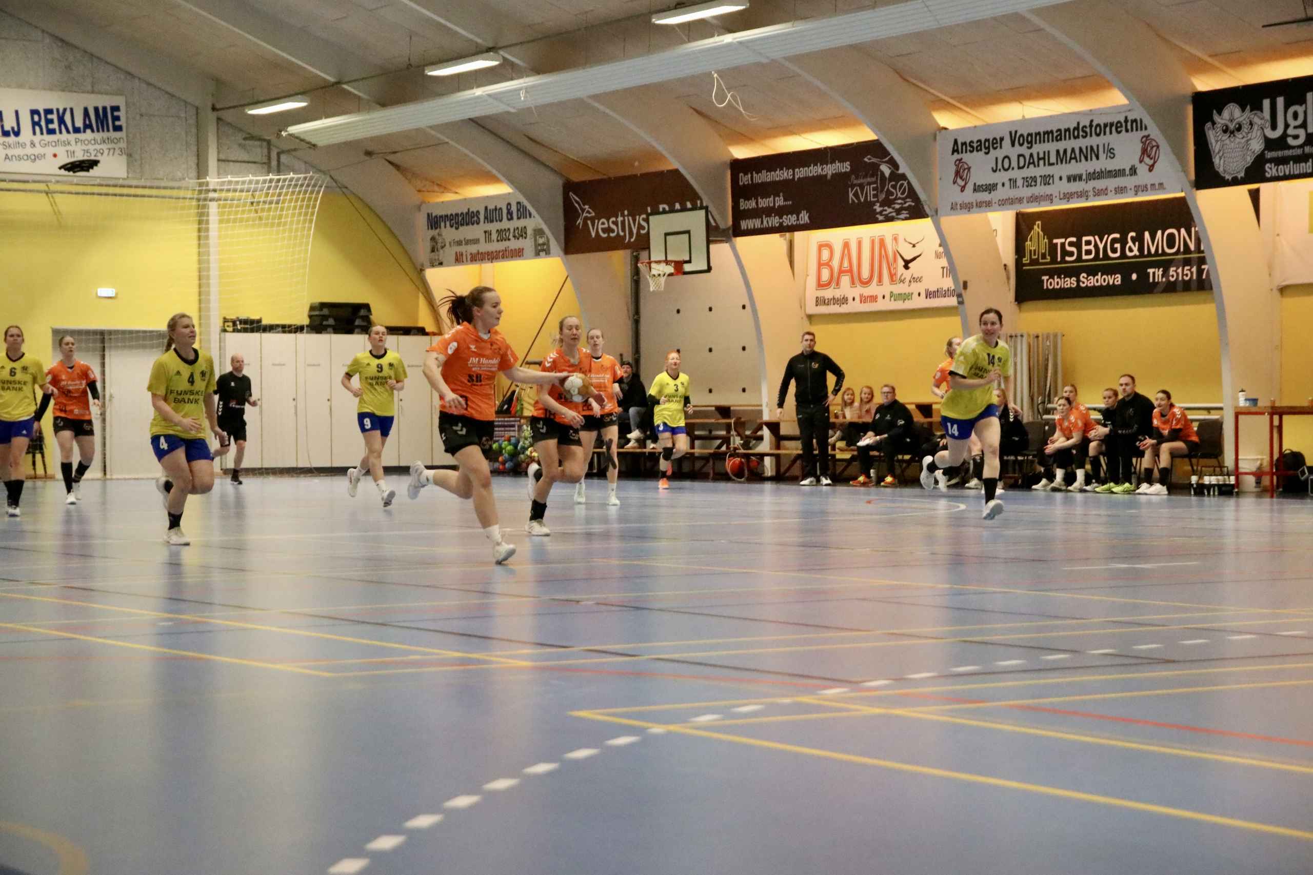 SA HK Kvindehold Triumpherede Hjemme