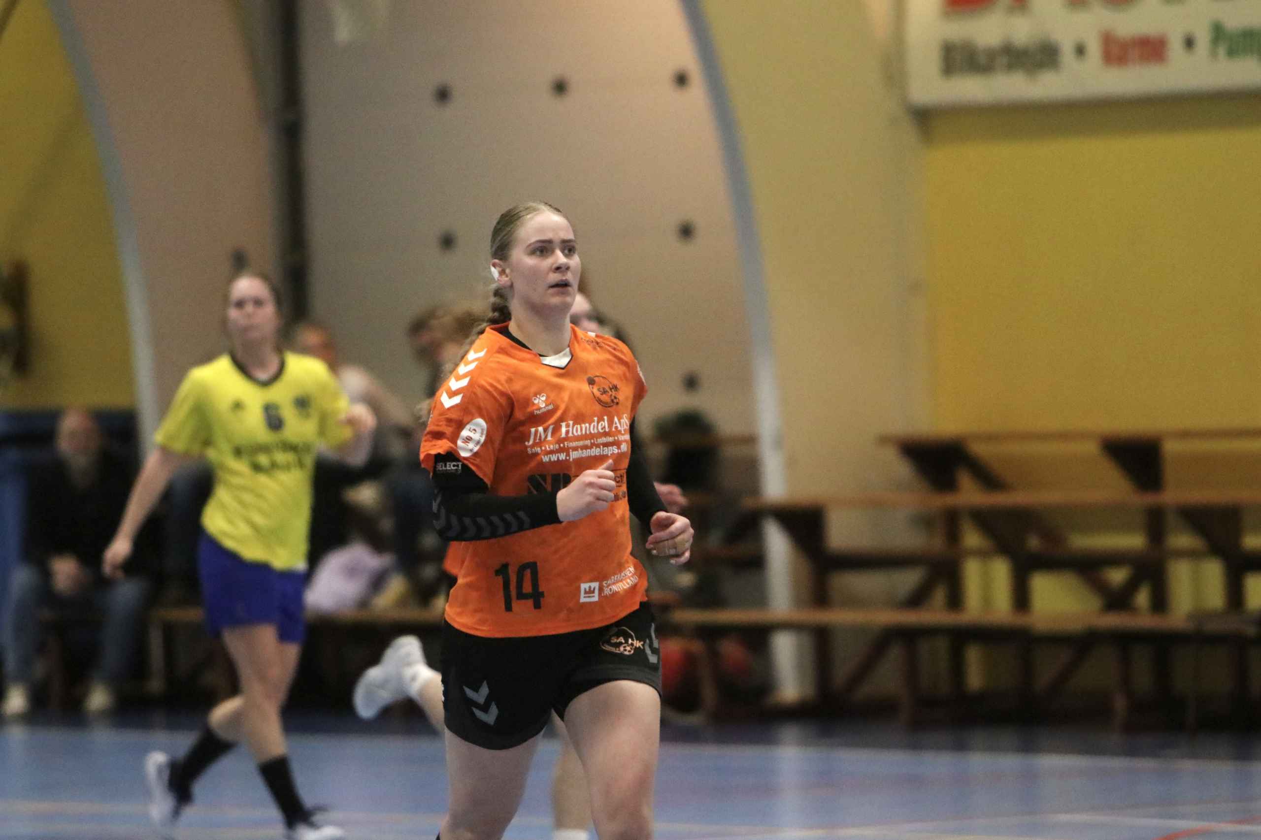SA HK Kvindehold Triumpherede Hjemme