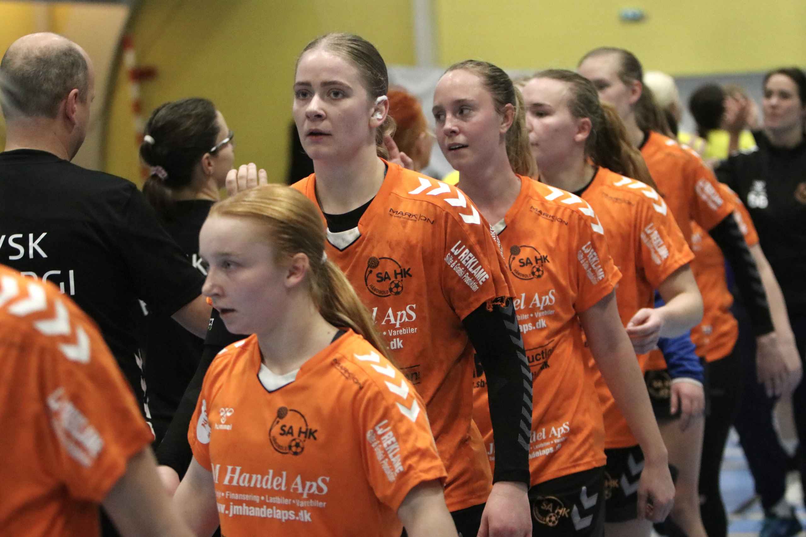 SA HK Kvindehold Triumpherede Hjemme