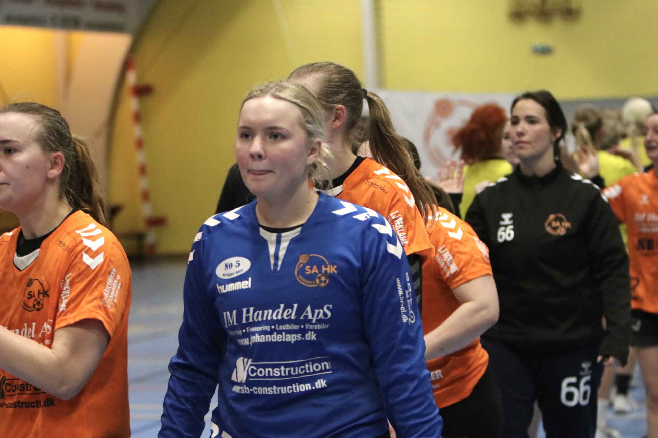 SA HK Kvindehold Triumpherede Hjemme