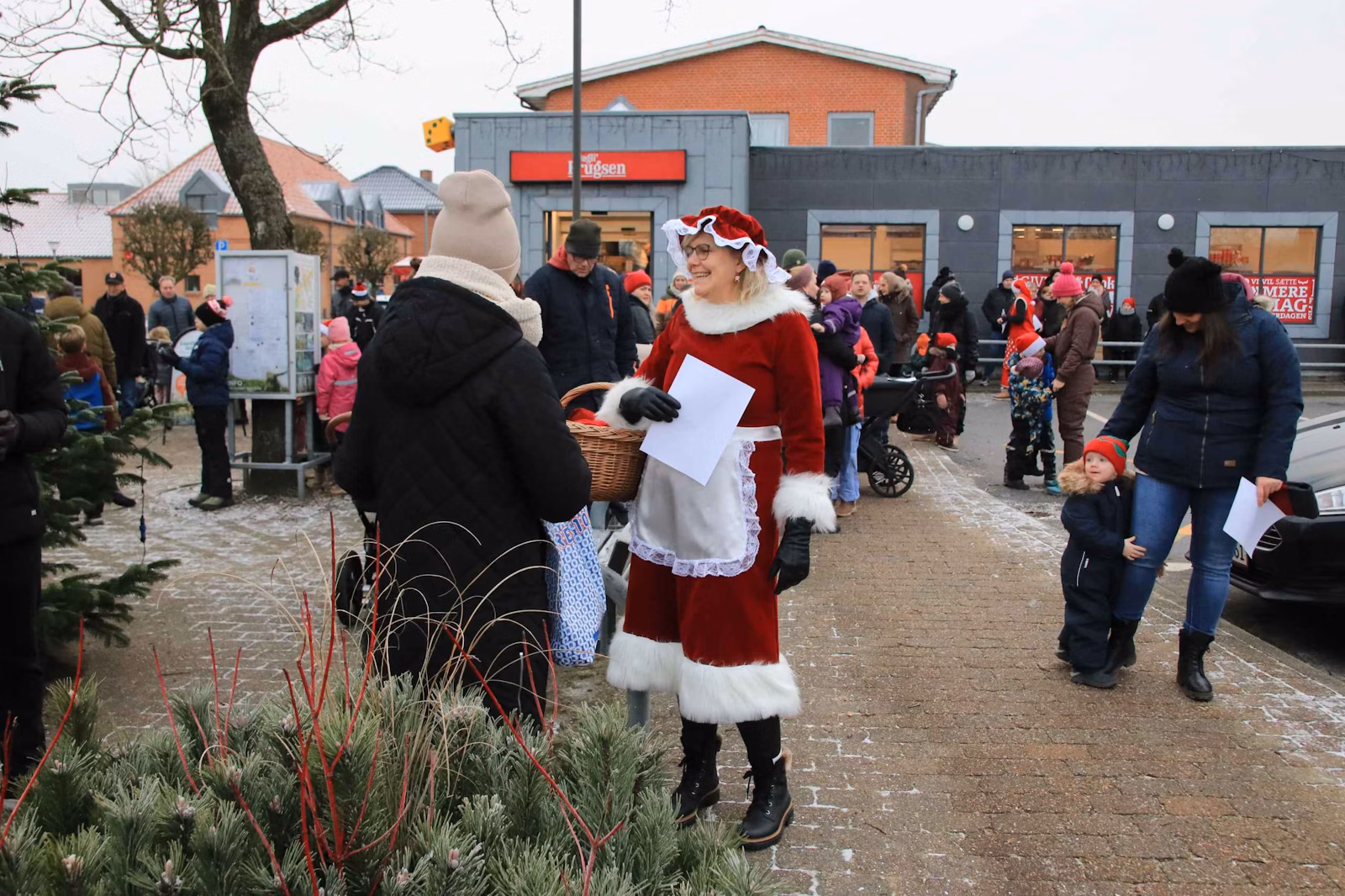 Outrup vækkede julemanden festligt