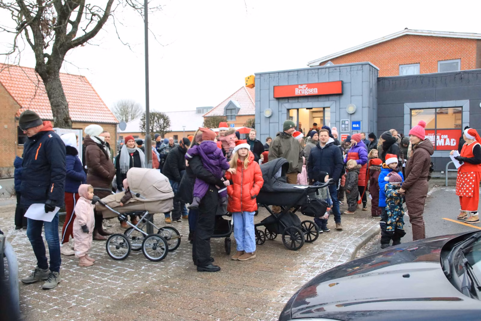 Outrup vækkede julemanden festligt