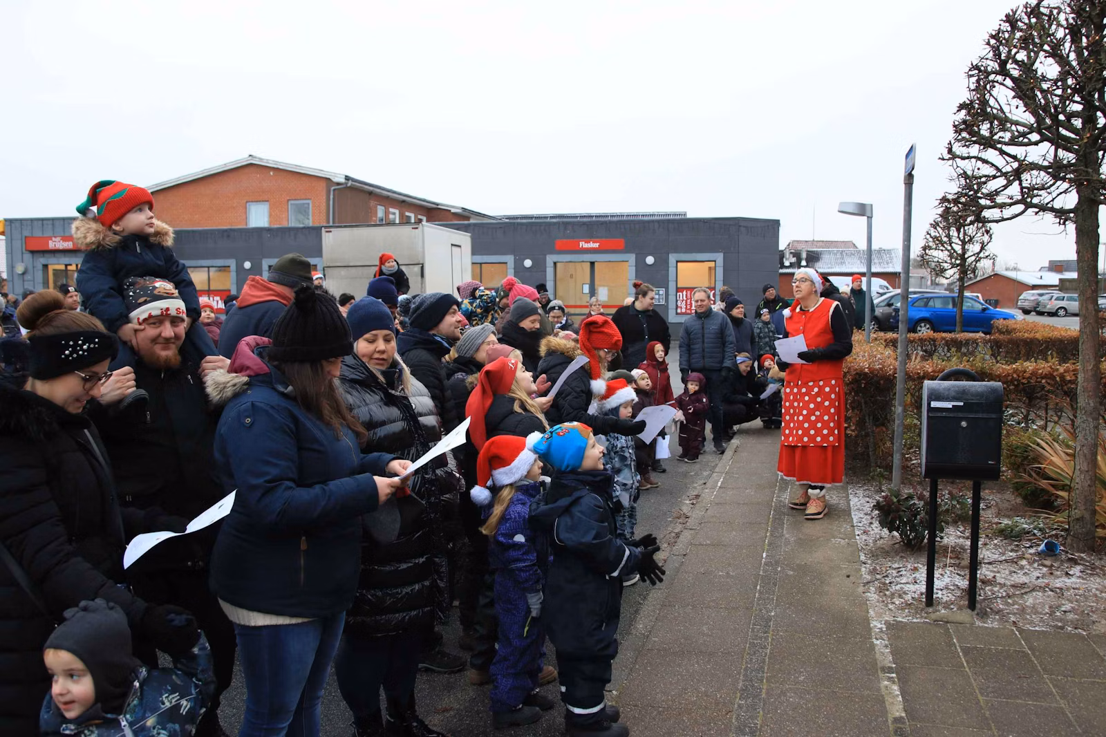 Outrup vækkede julemanden festligt