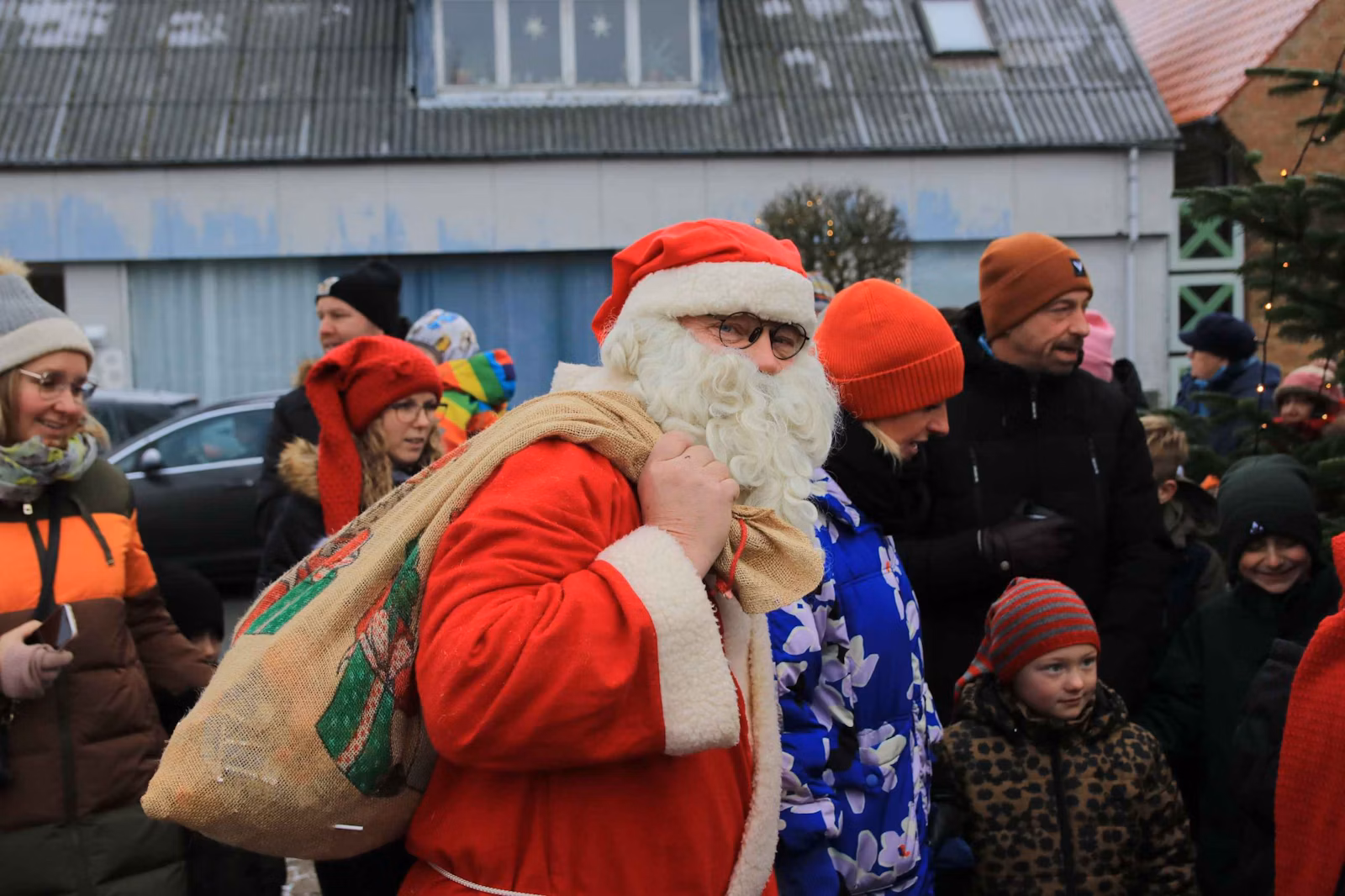Outrup vækkede julemanden festligt