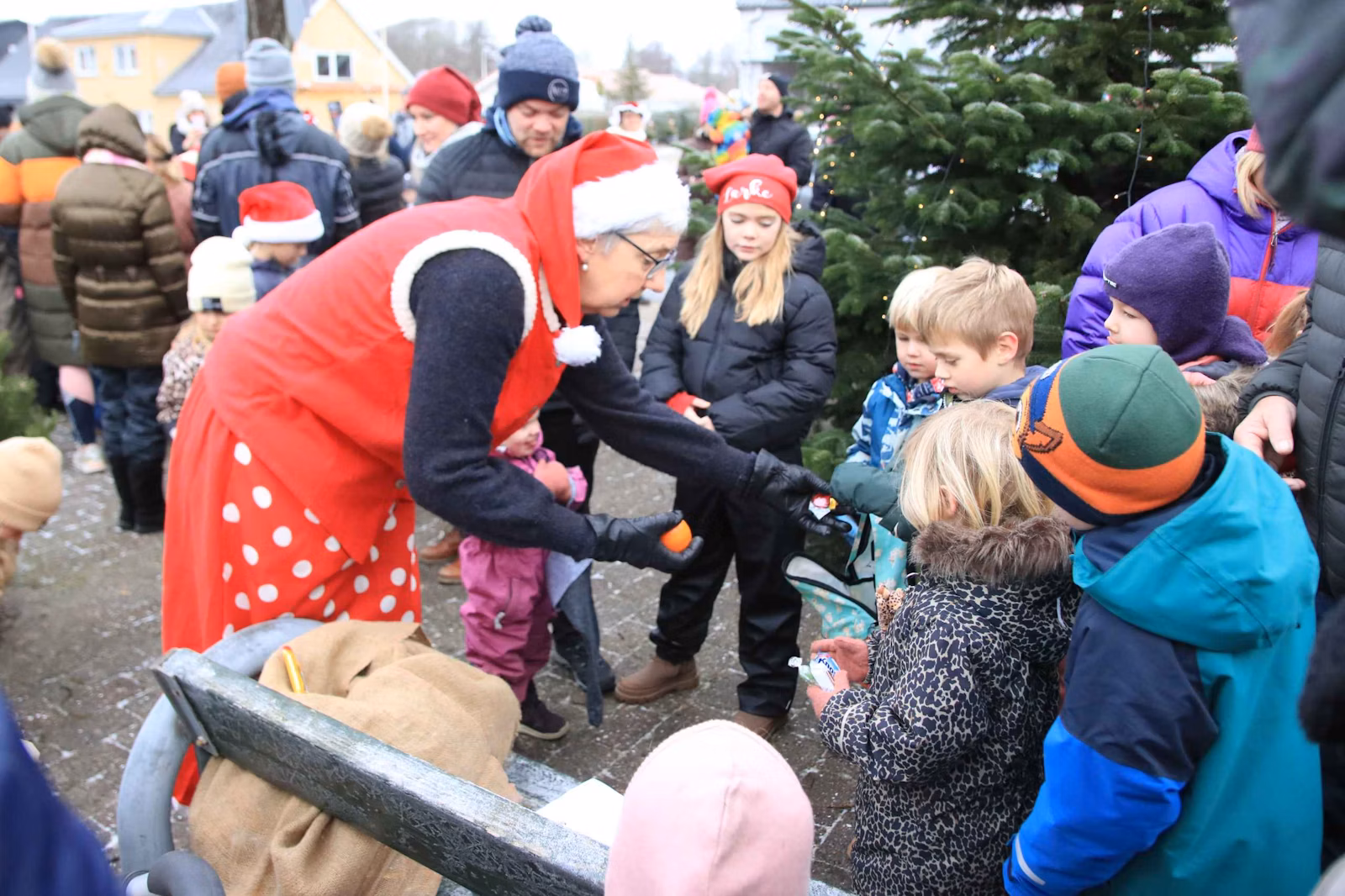 Outrup vækkede julemanden festligt