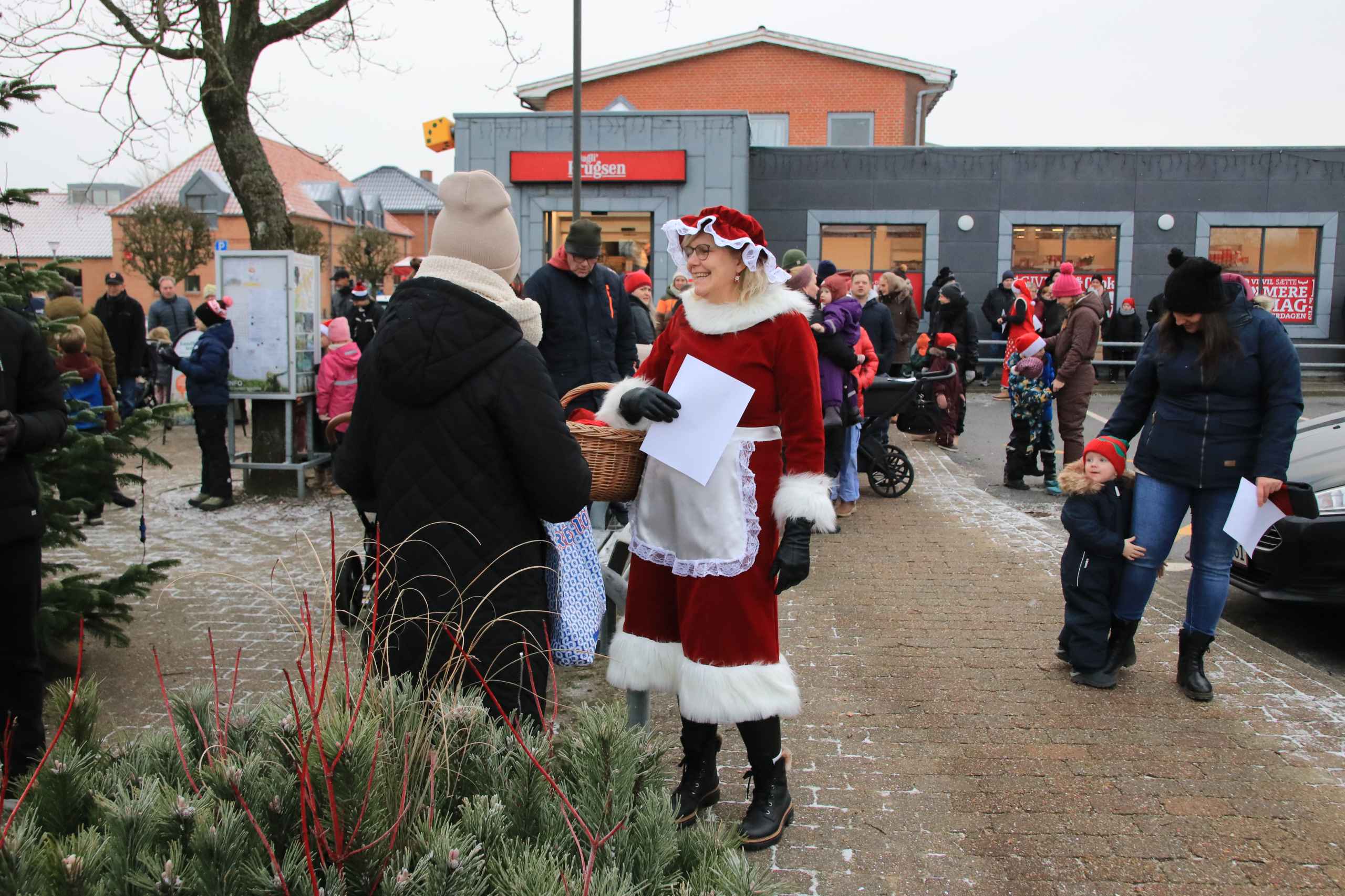 Outrup vækkede julemanden festligt