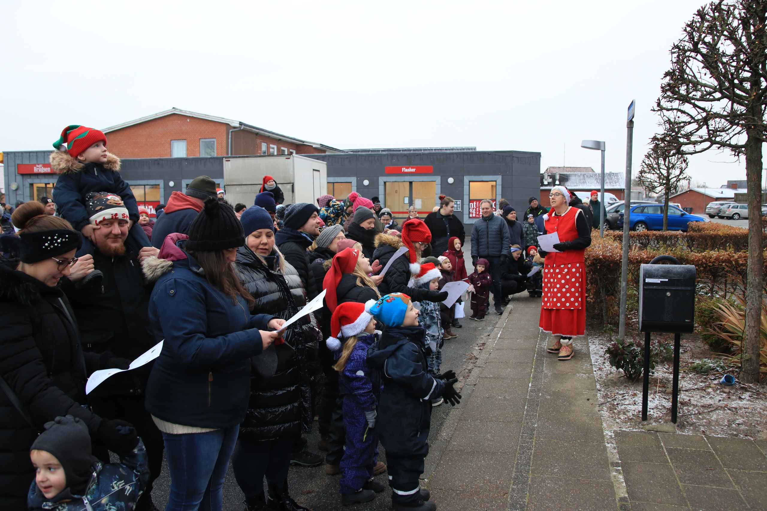 Outrup vækkede julemanden festligt