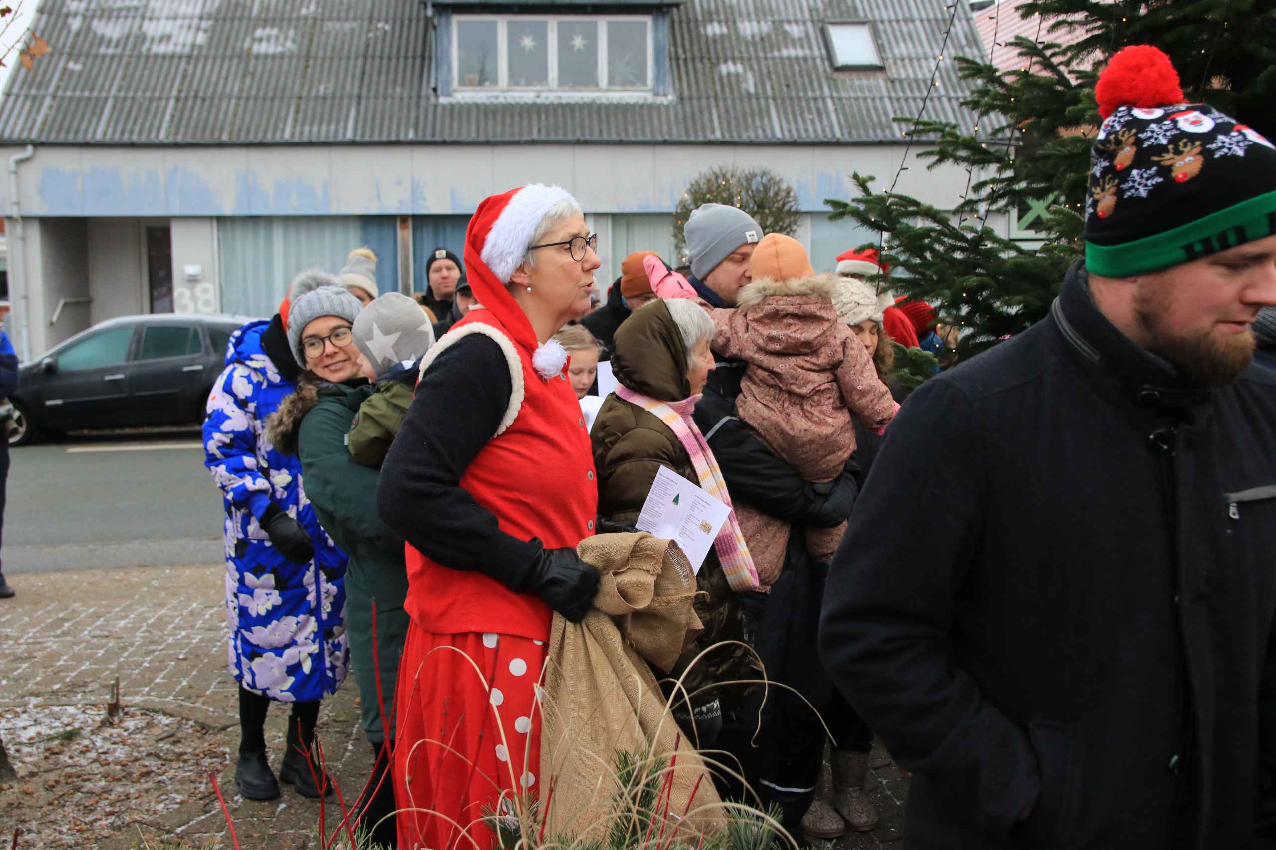 Outrup vækkede julemanden festligt