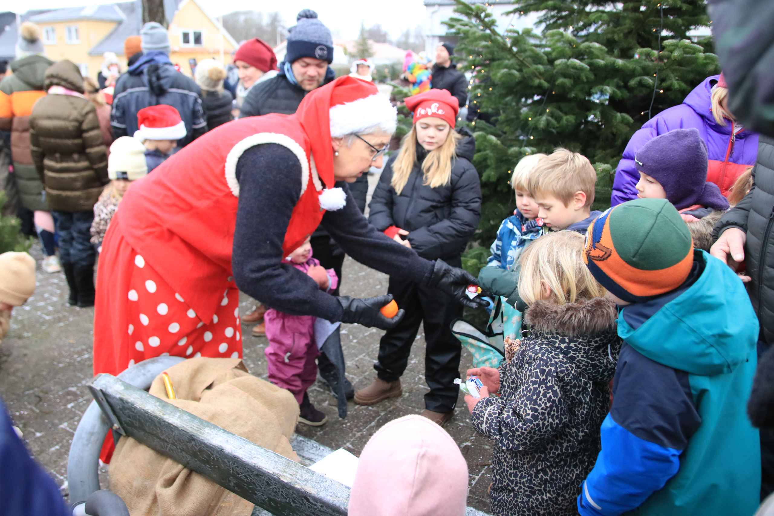 Outrup vækkede julemanden festligt