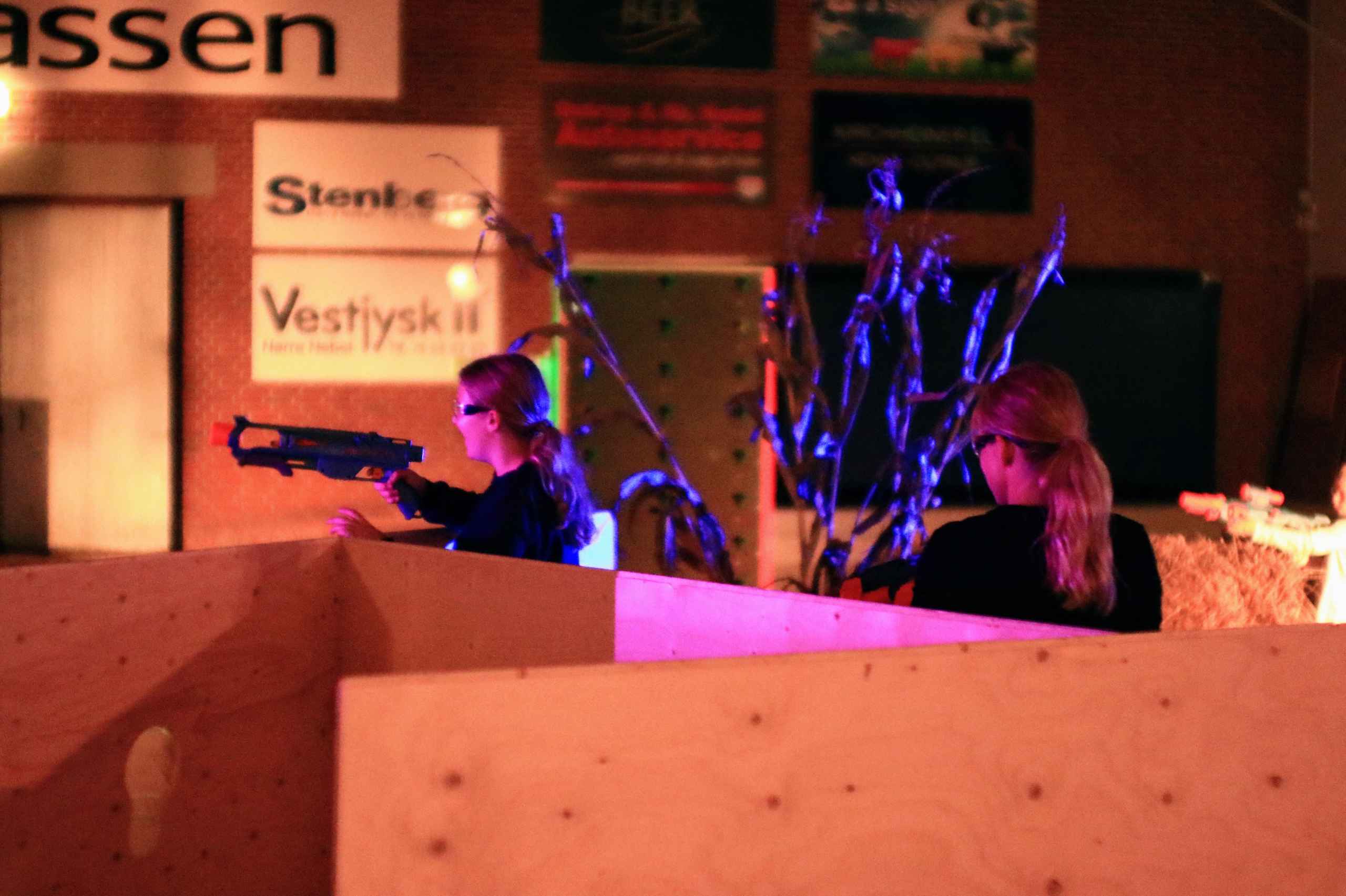 Stor succes med Pizza og Fredagsfun