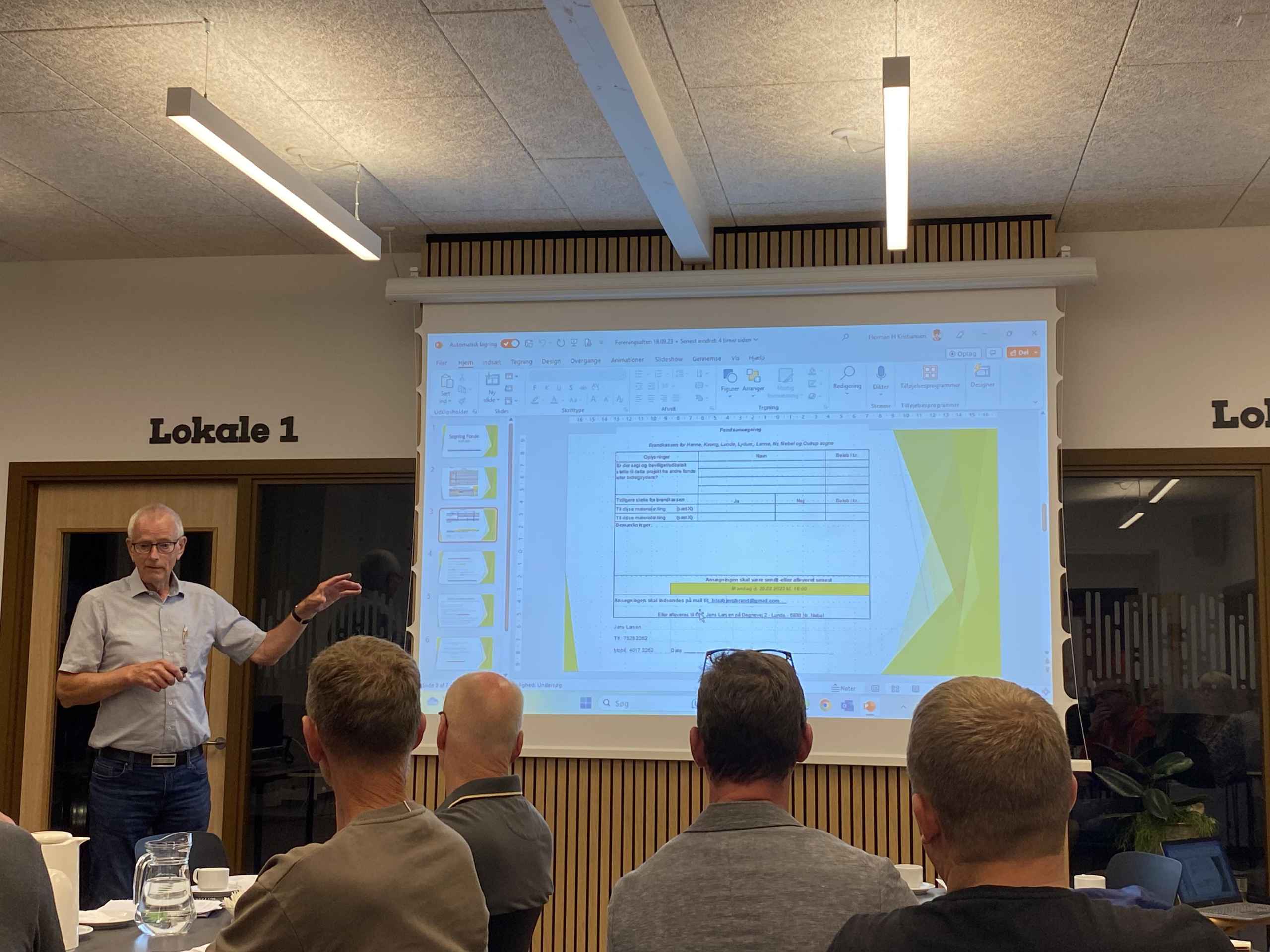 18 sept: Foreningsaften Gl. Blåbjerg Kommune