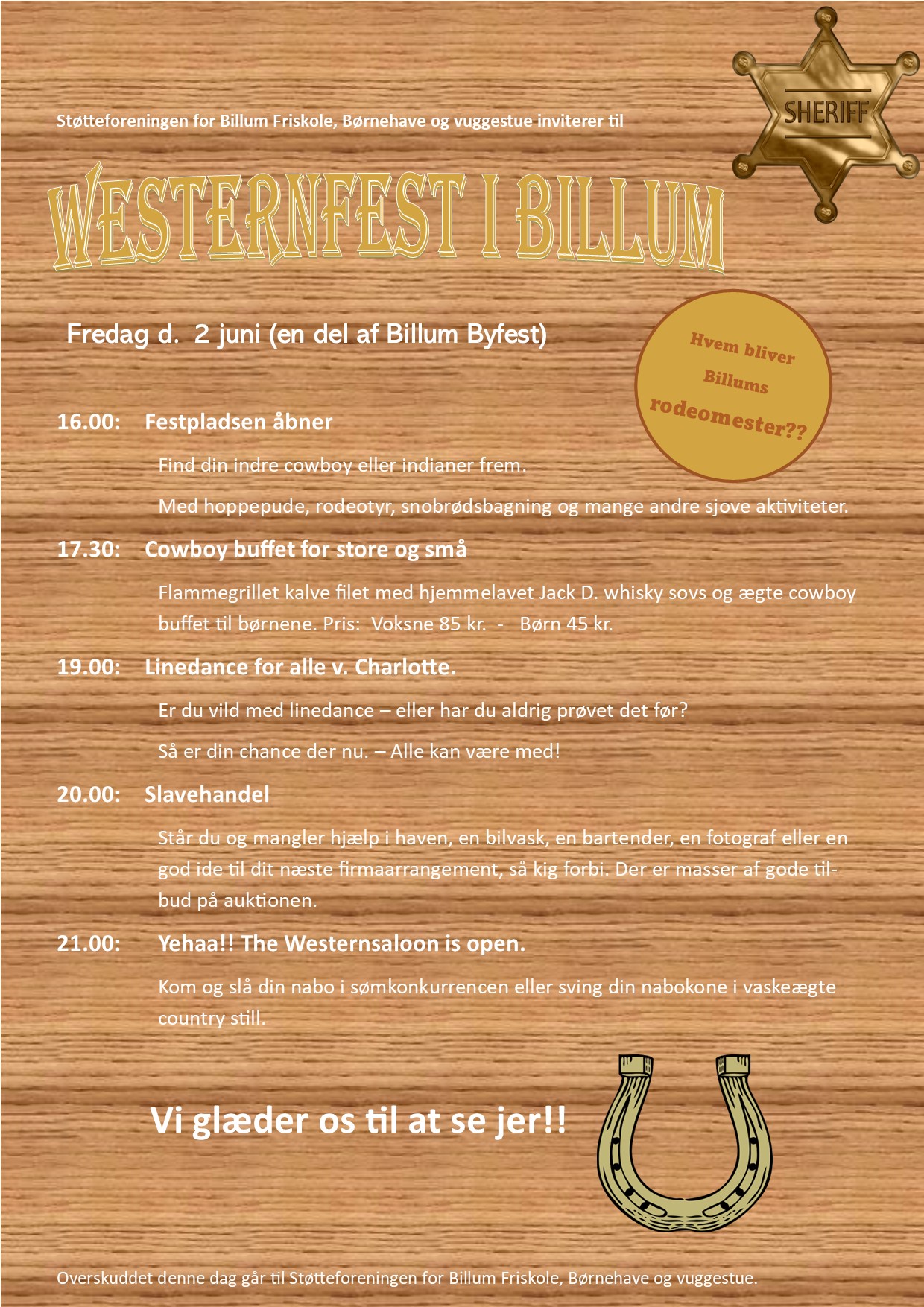 Western festen starter