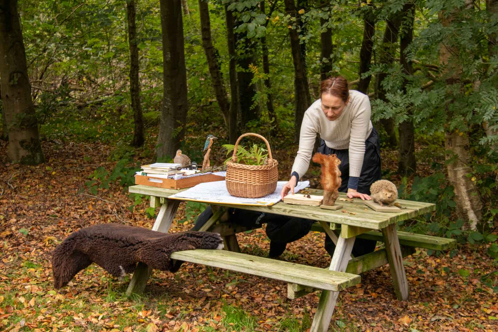 4H og naturvejleder i Engparken