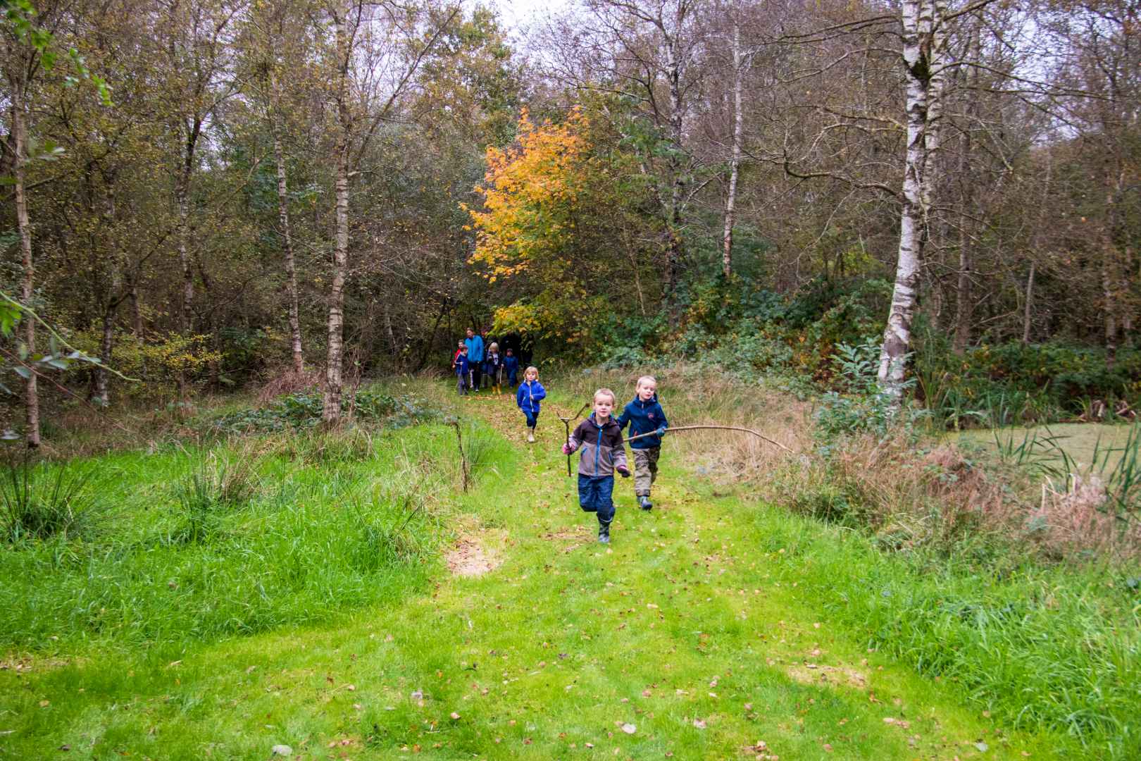 4H og naturvejleder i Engparken