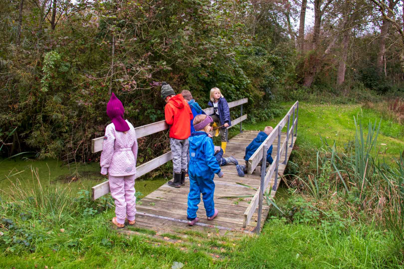 4H og naturvejleder i Engparken
