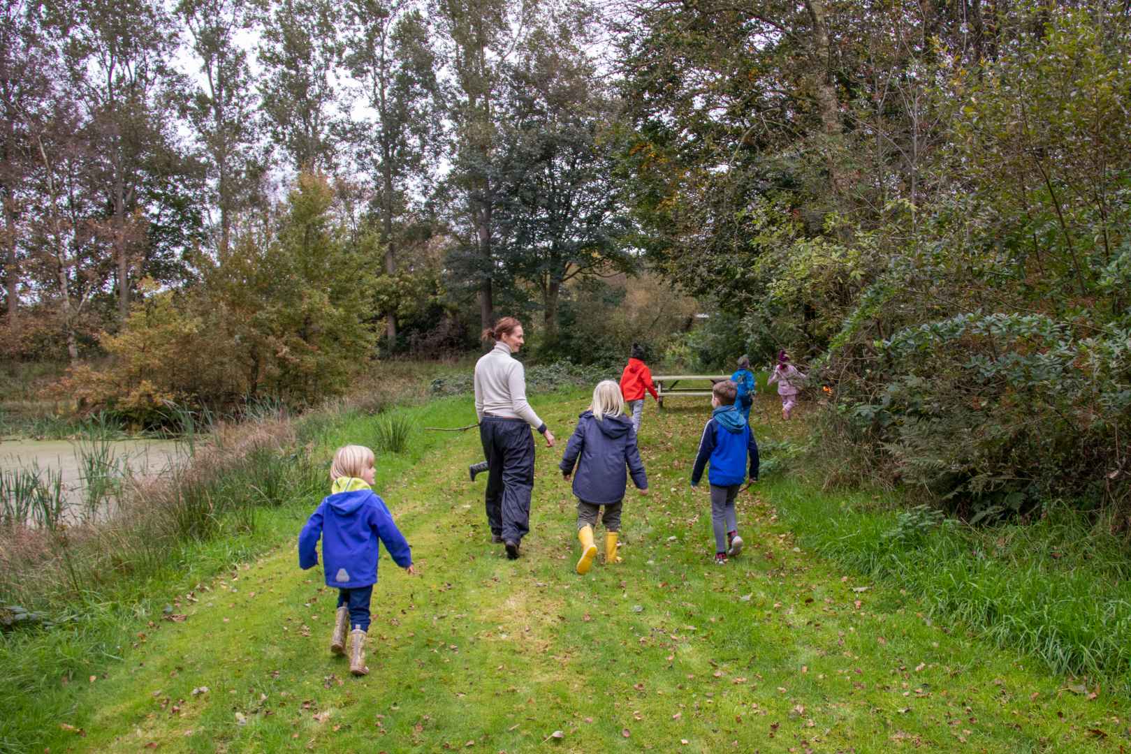 4H og naturvejleder i Engparken