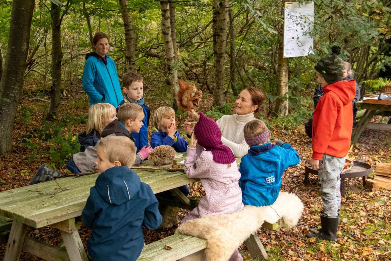 4H og naturvejleder i Engparken